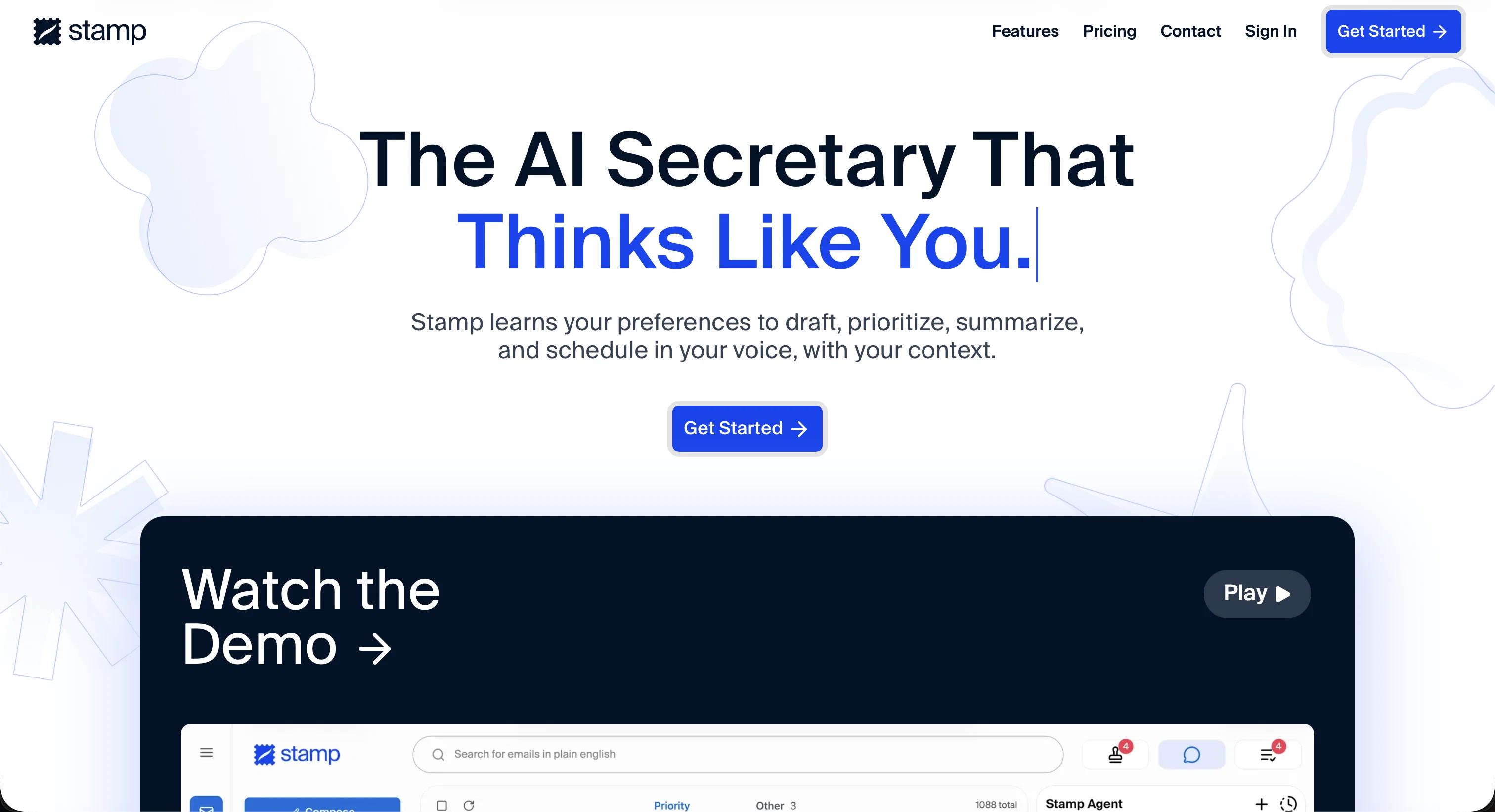 Stamp website