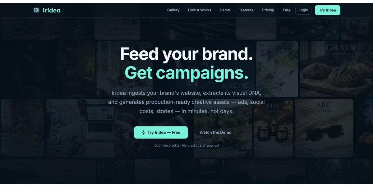 Iridea screenshot