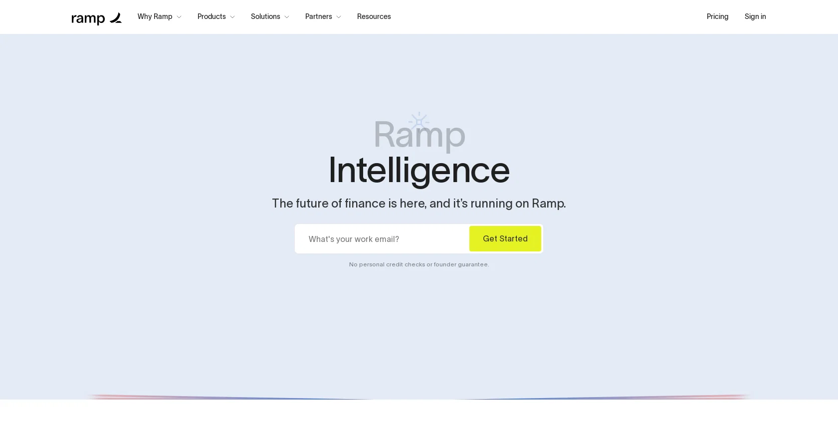 Ramp website