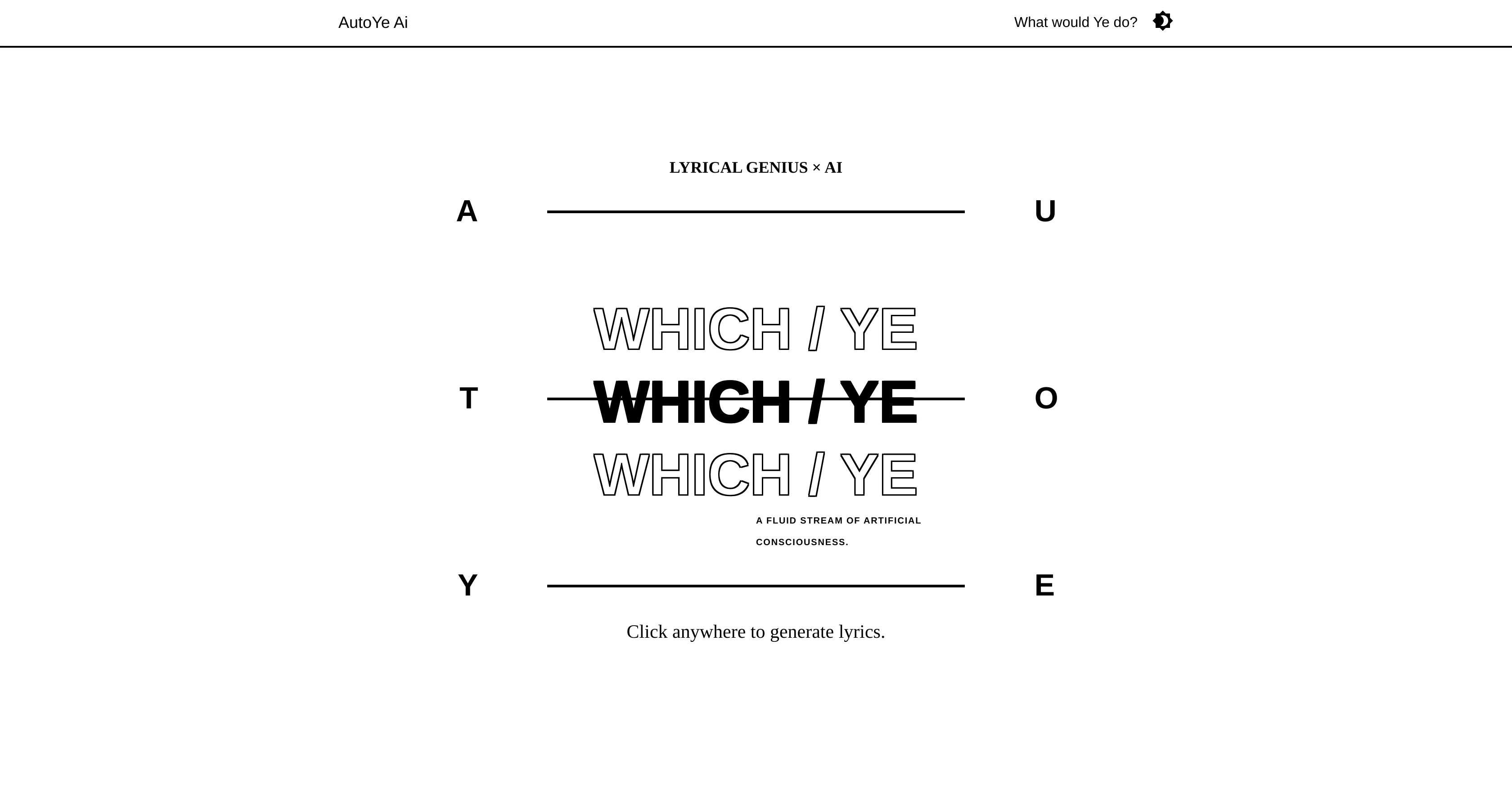Auto Ye AI website