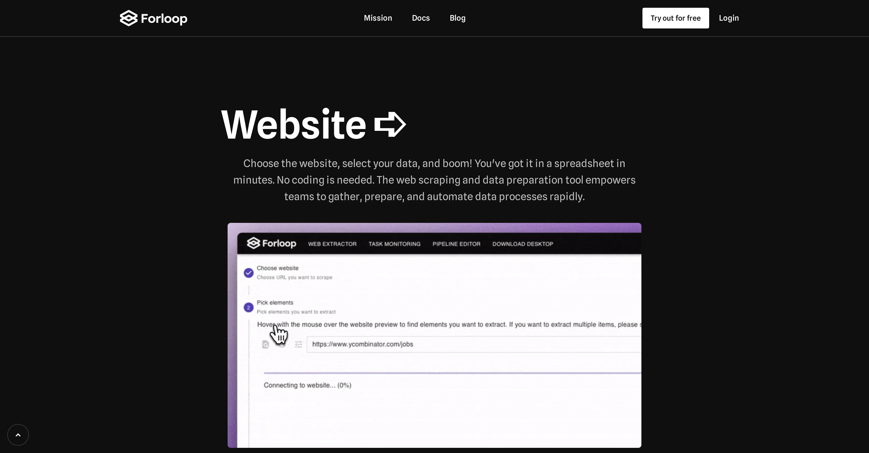 Forloop website