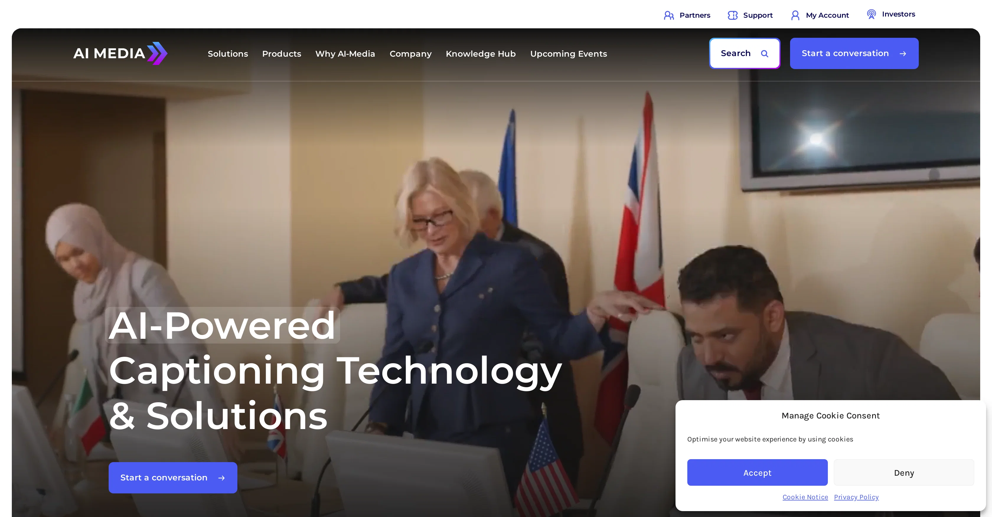 AI-Media website