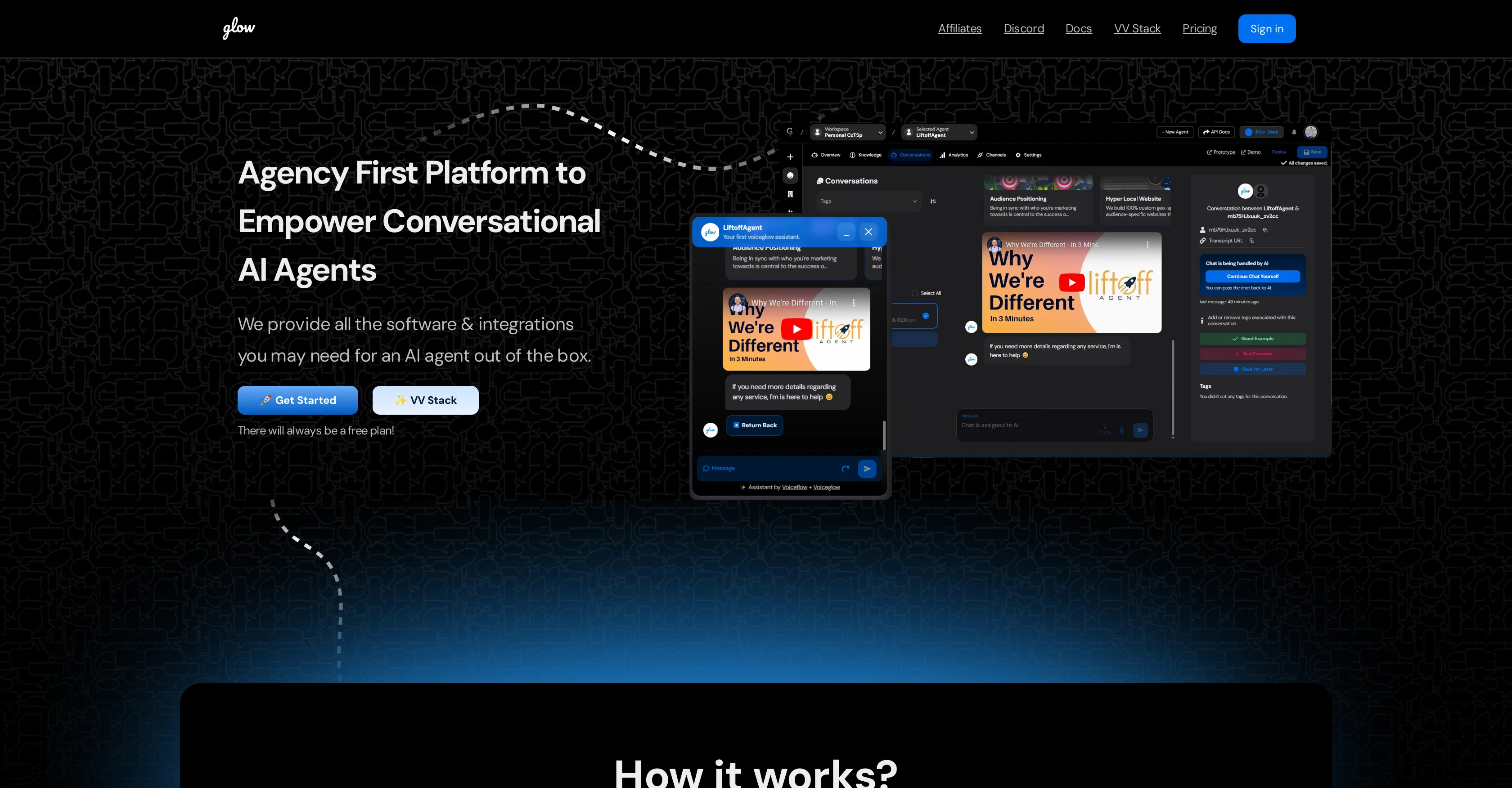 Voiceglow website