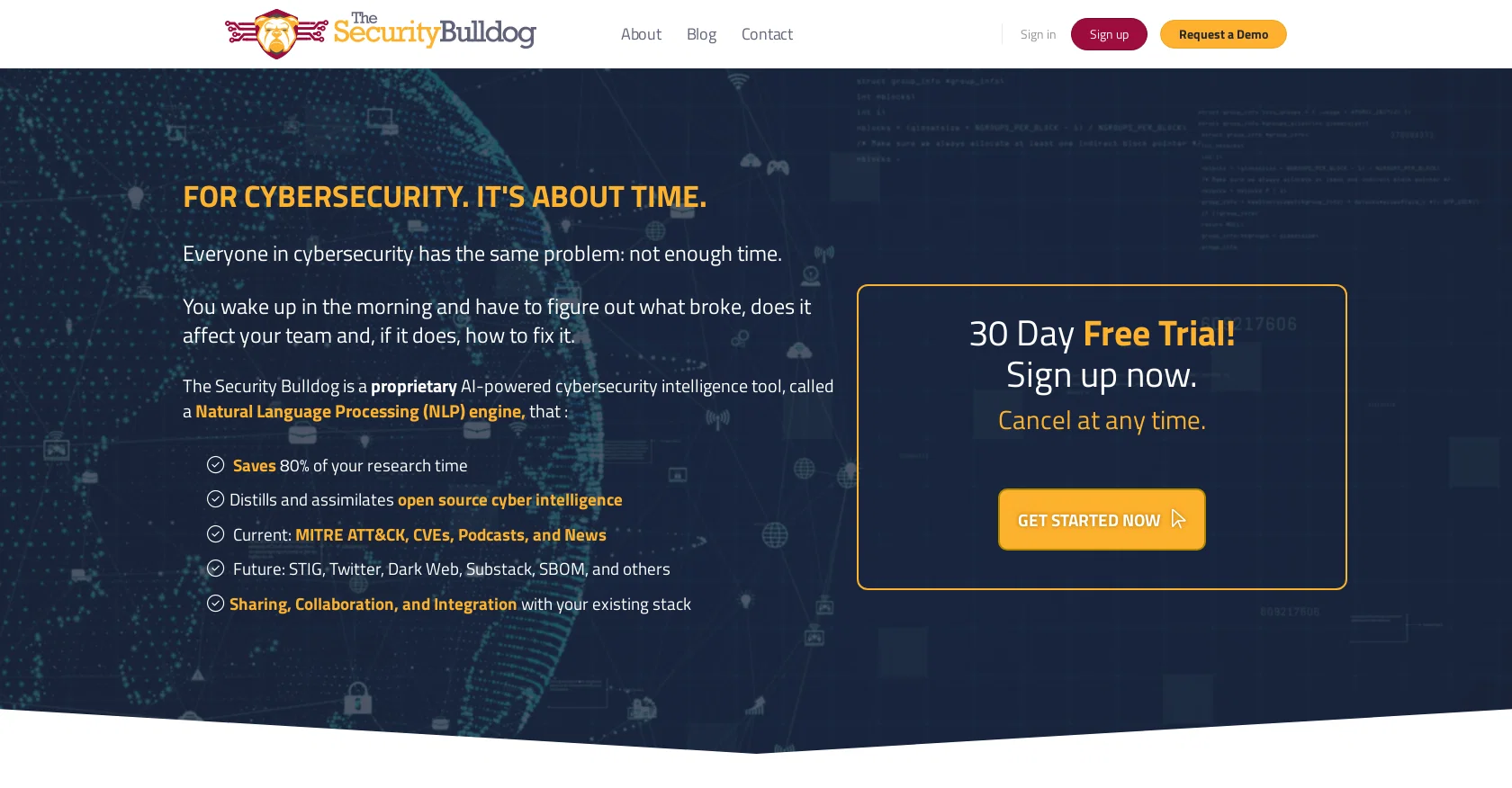 Securitybulldog website