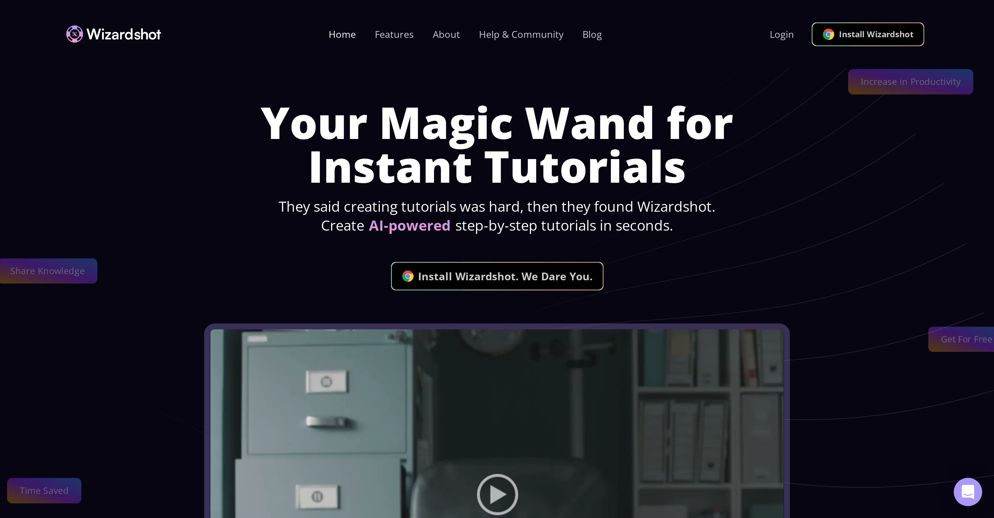 Wizardshot website