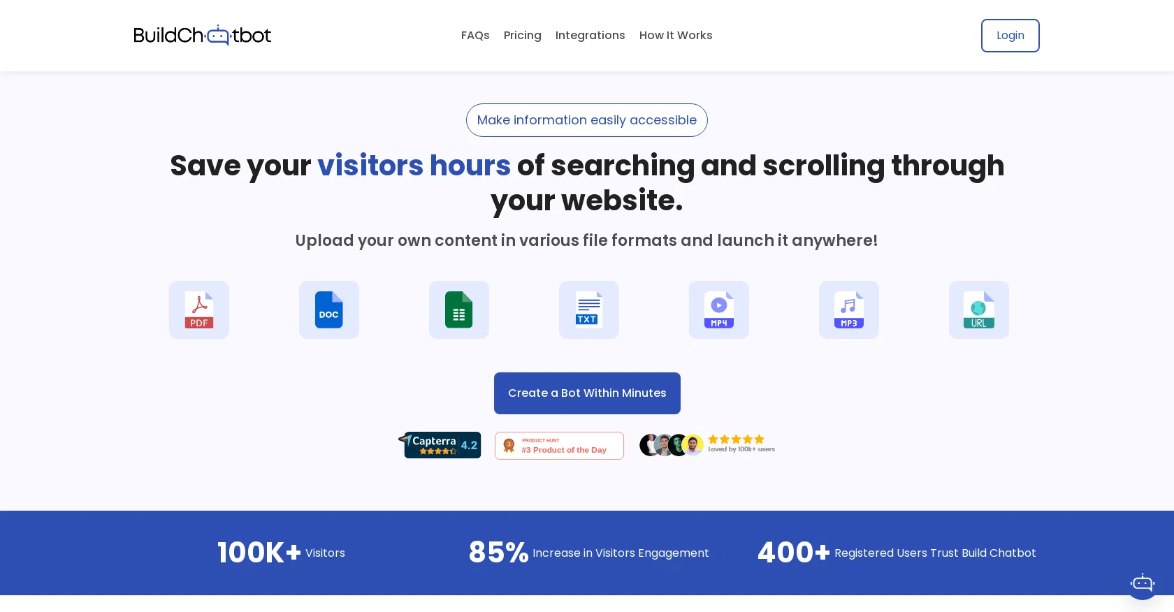 Build Chatbot website