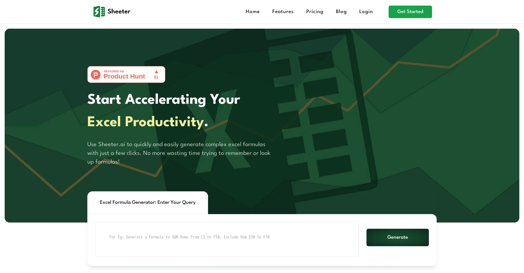 Sheeter website