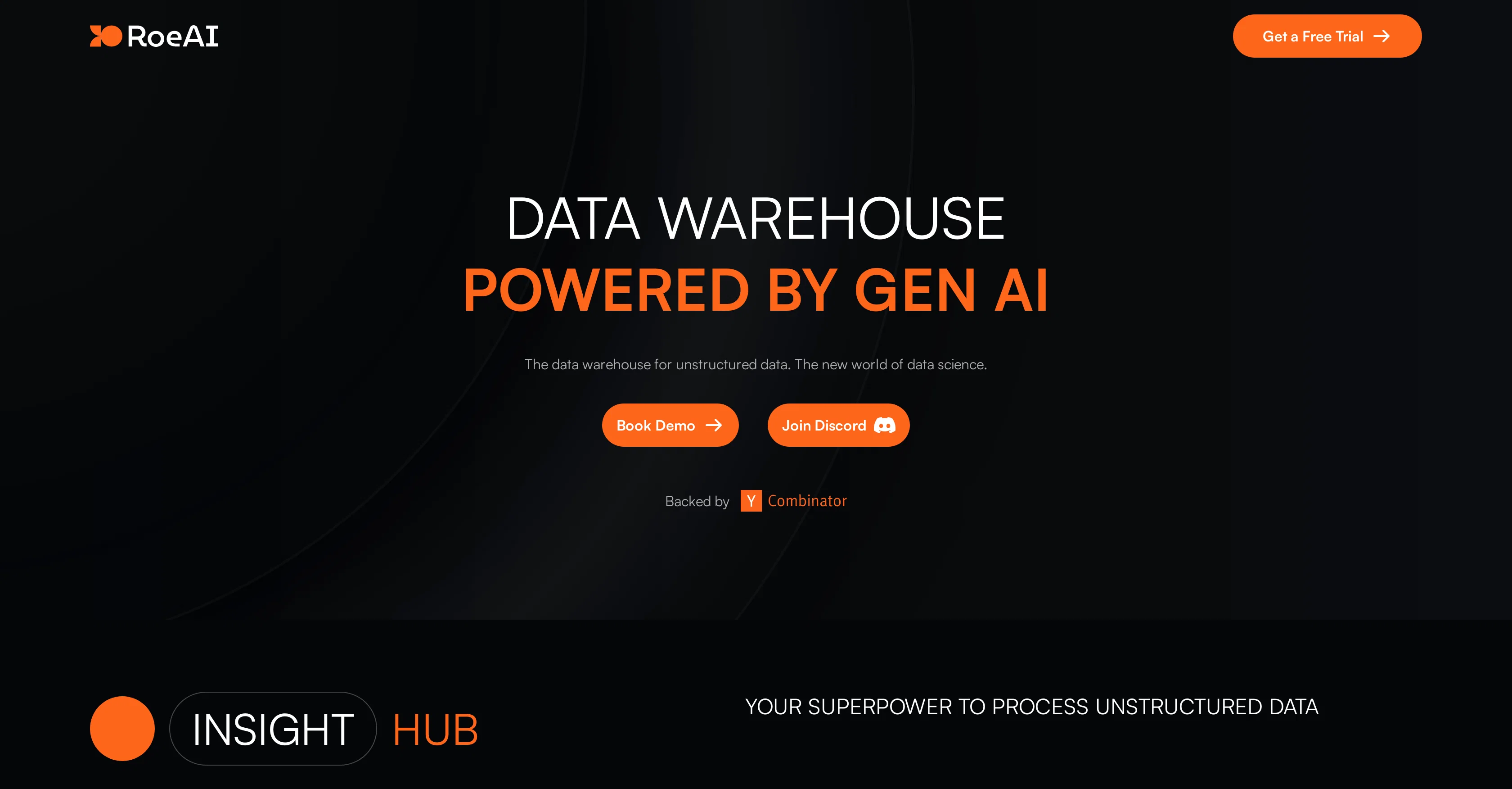 Roe AI website