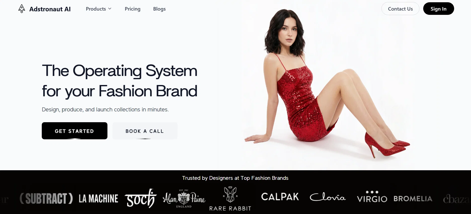AdstronautAI website