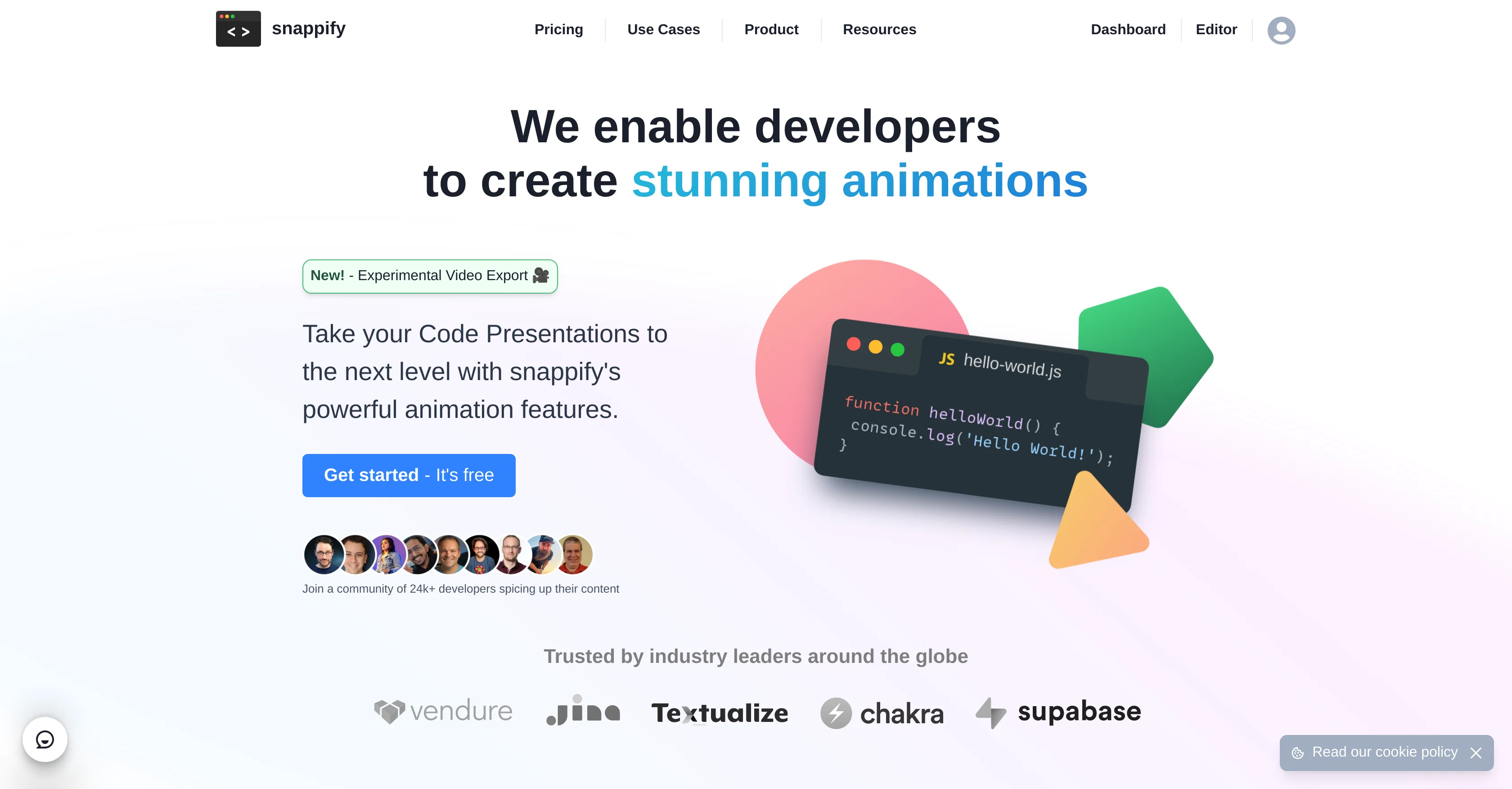 Snappify website