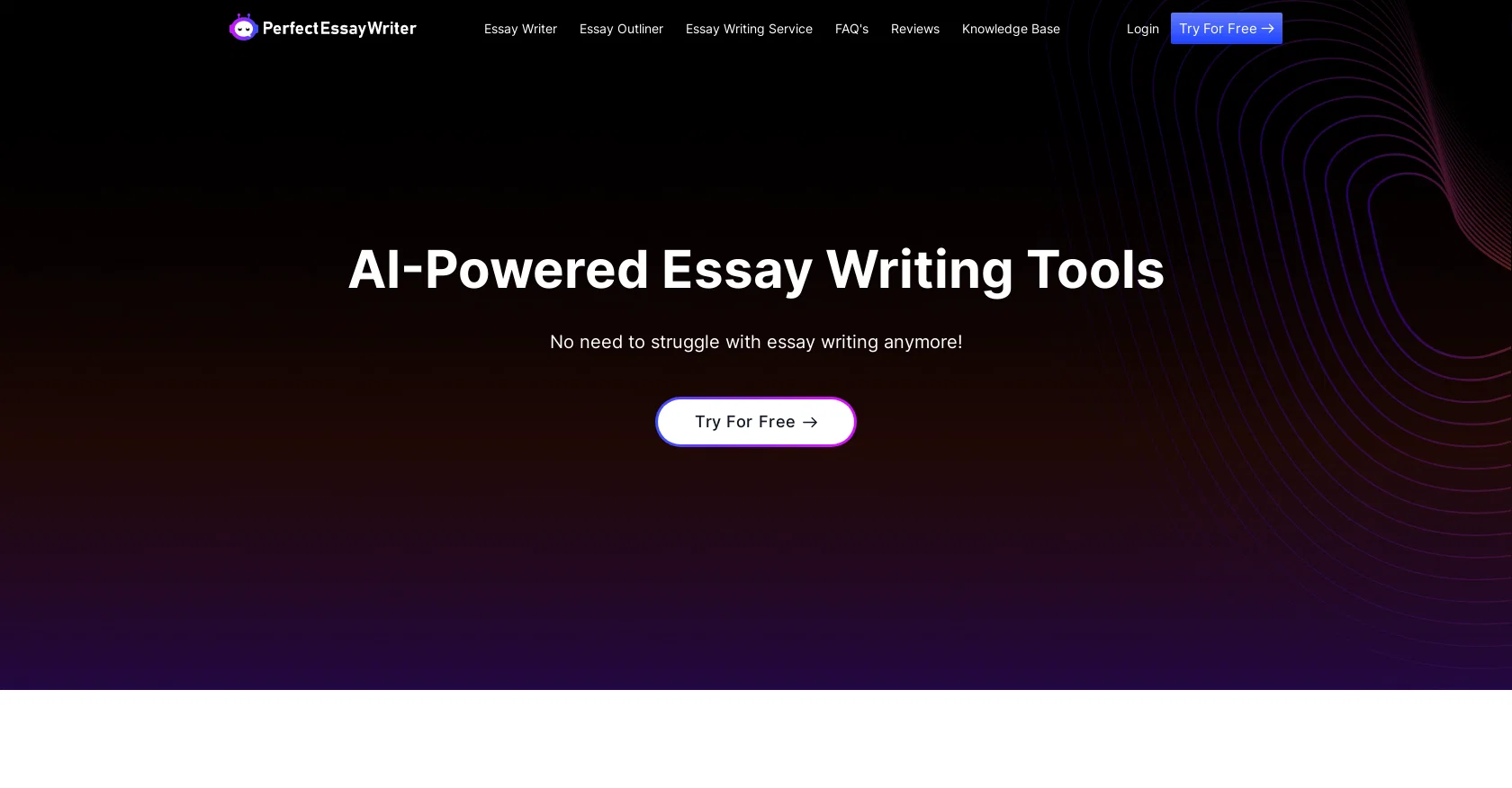 PerfectEssayWriter website