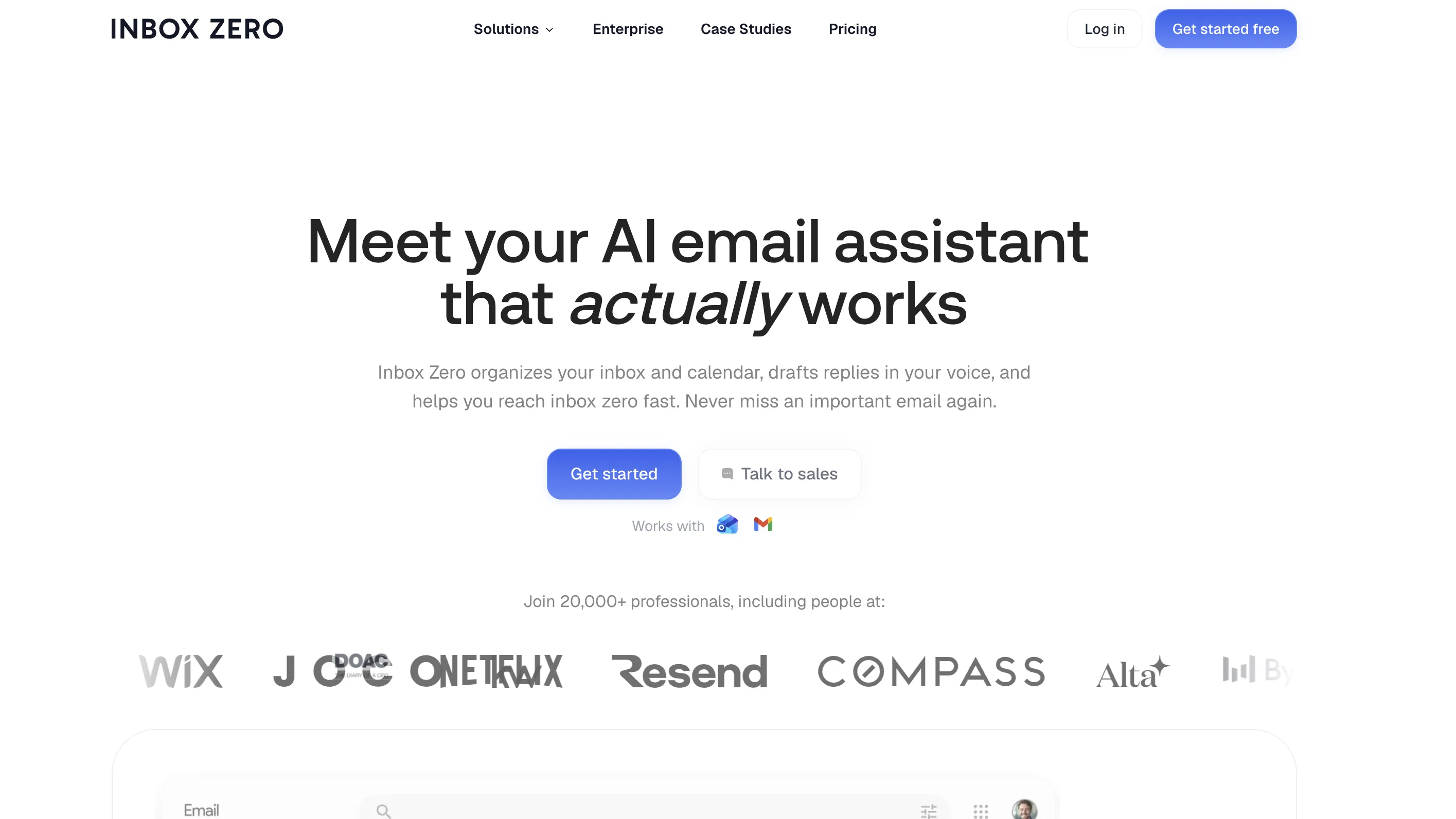 Inbox Zero website