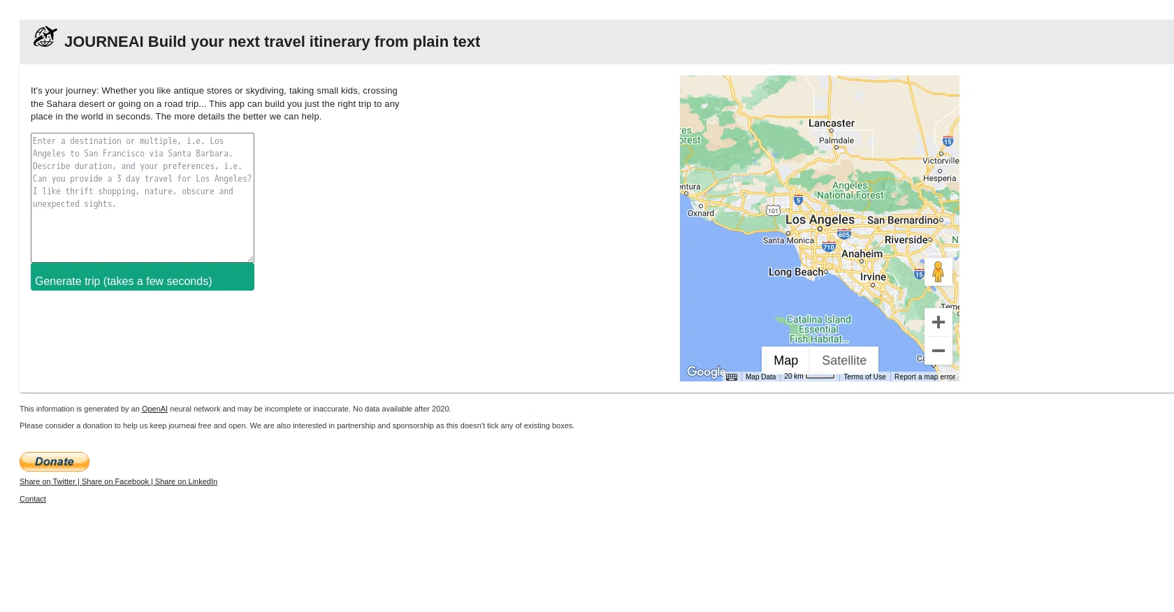 Journeai website