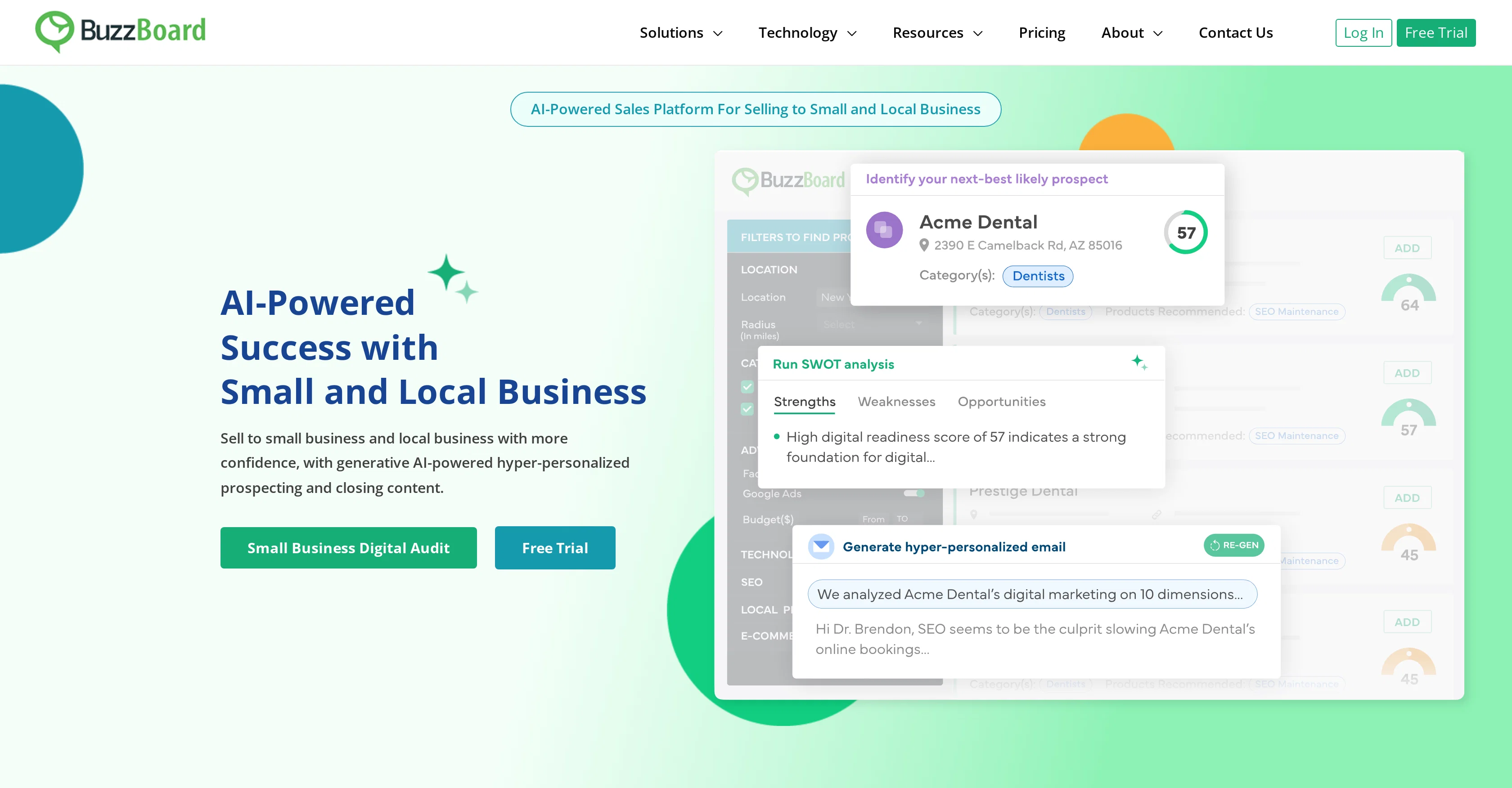 BuzzBoard website