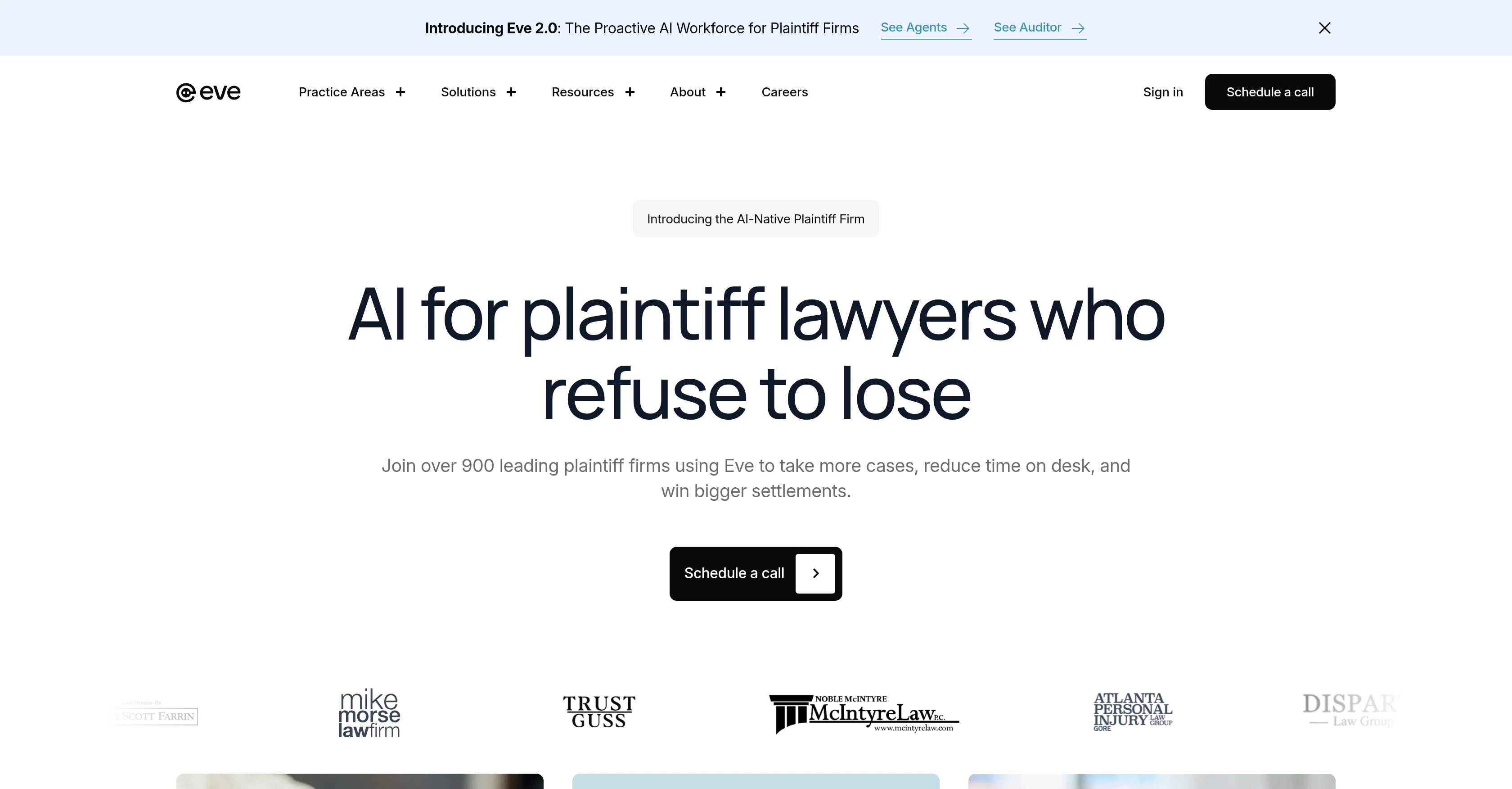 Eve Legal website