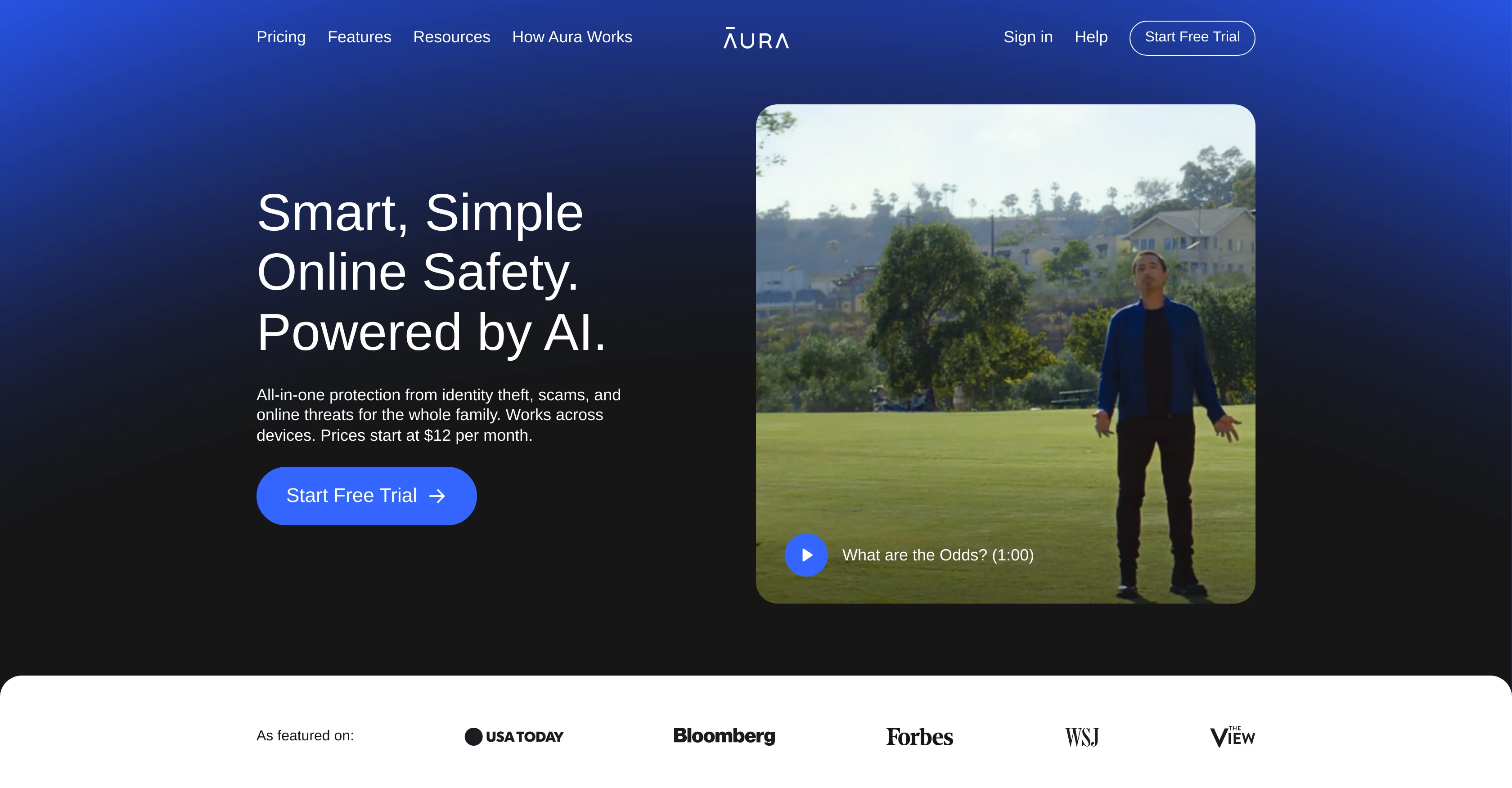 Aura.com website