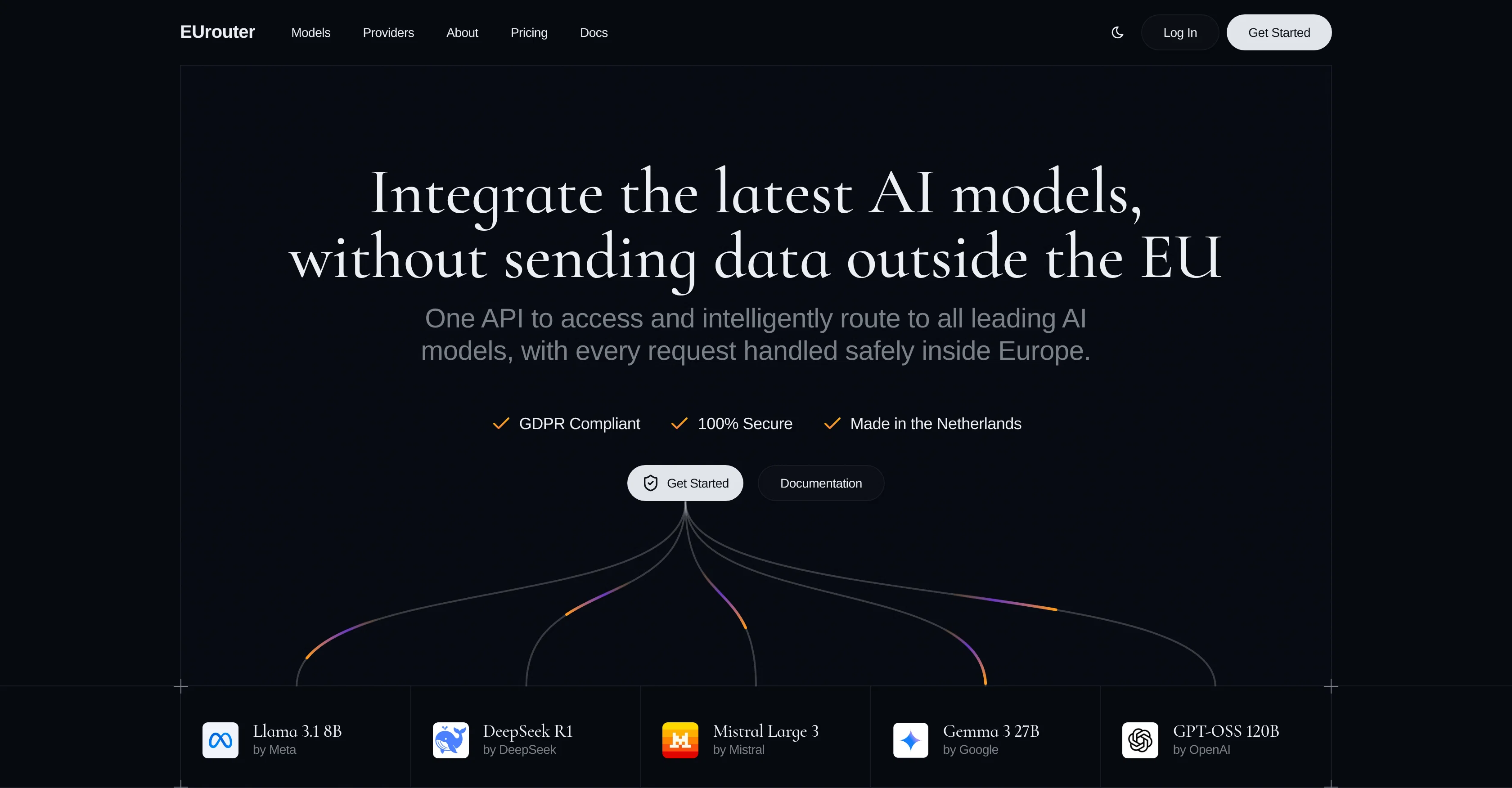 EUrouter website