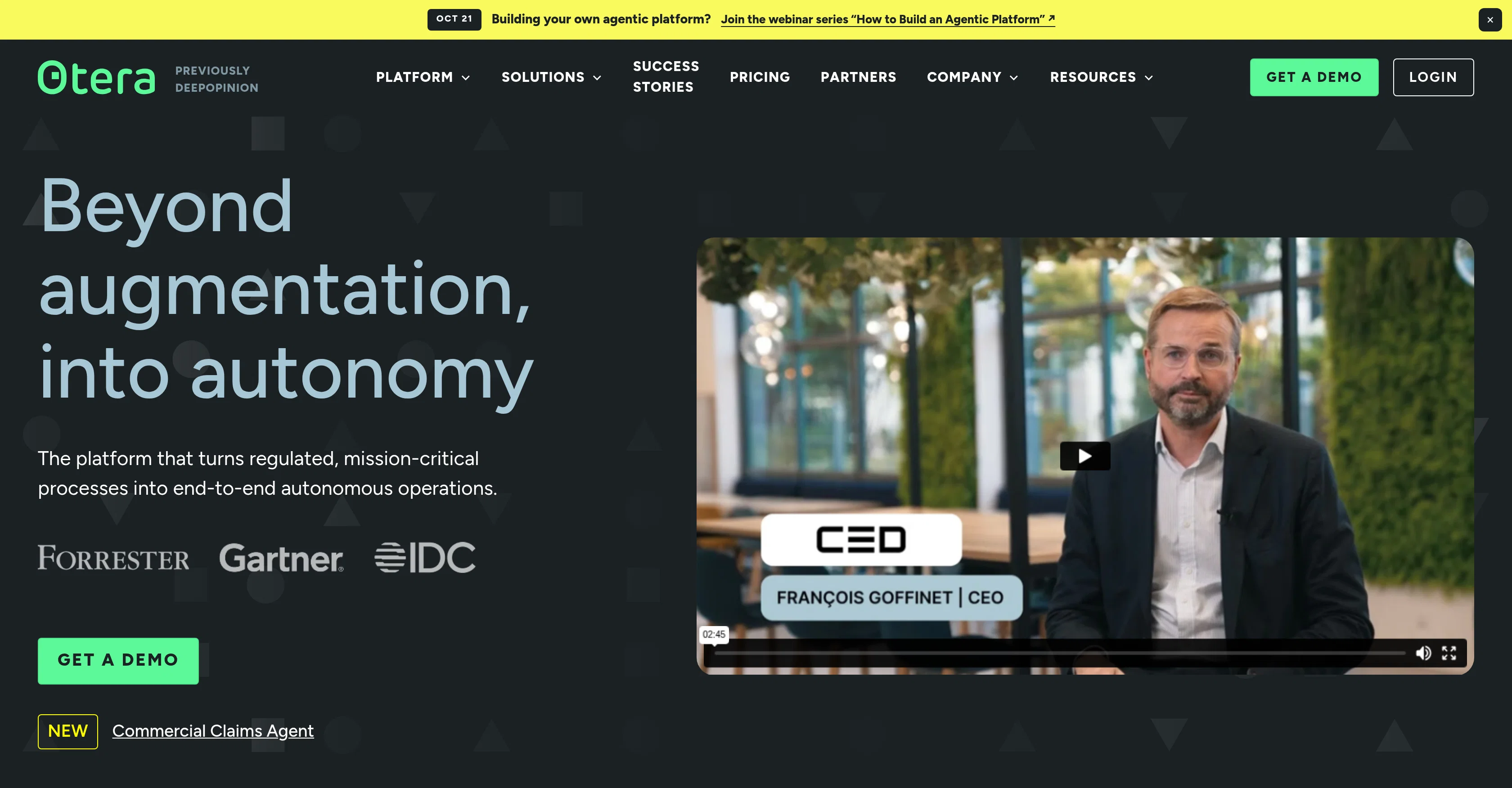 Deepopinion website