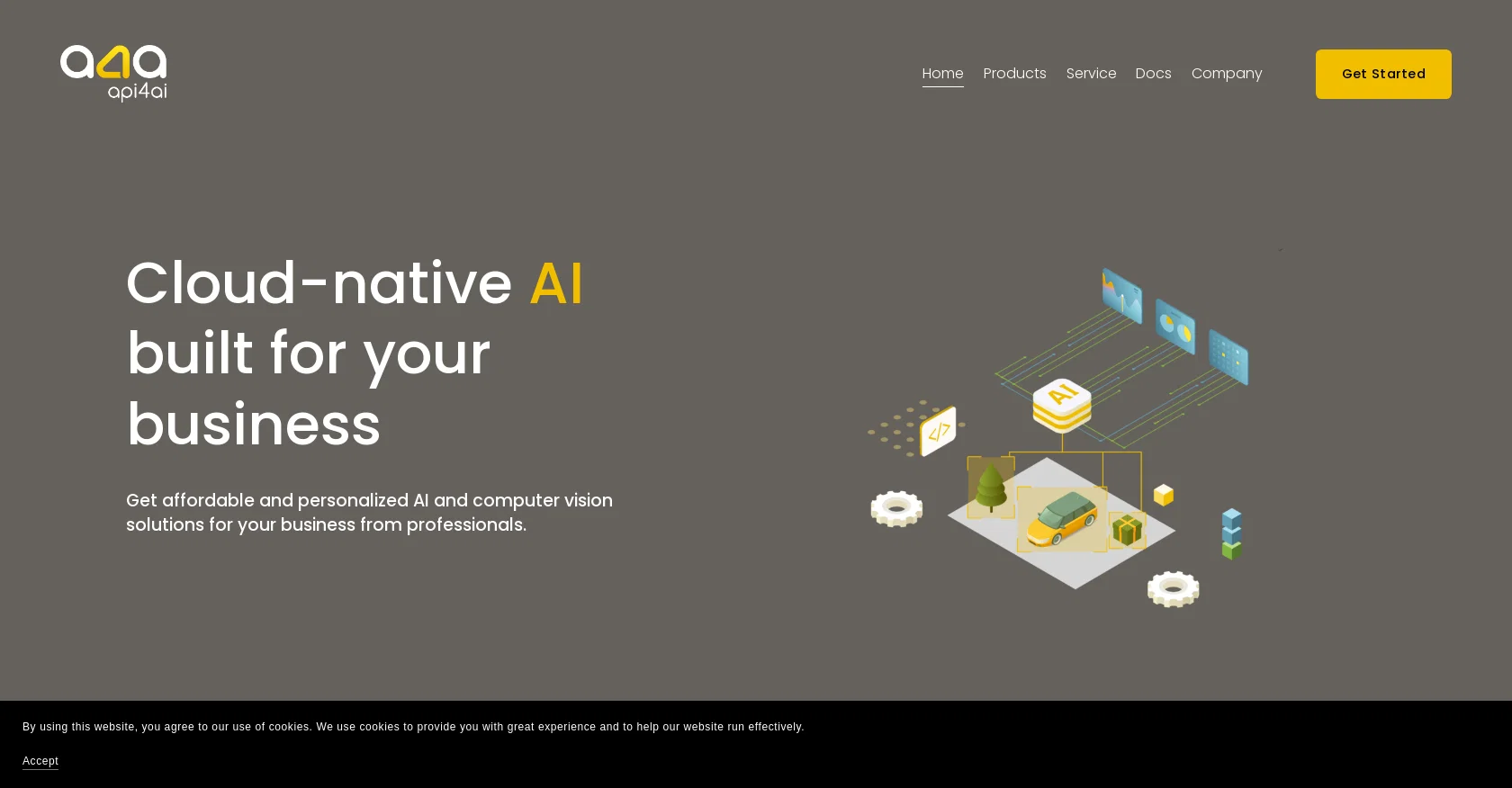 Api4ai website