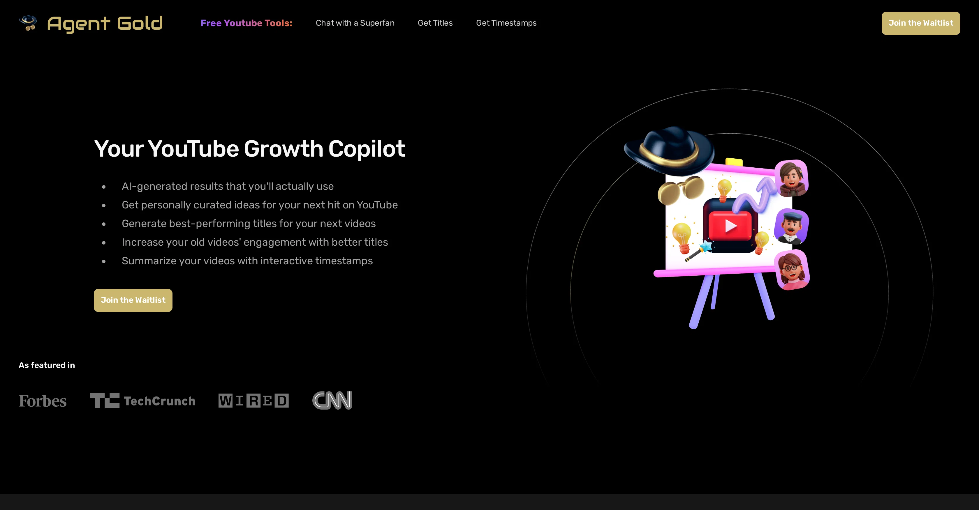 Agent Gold website