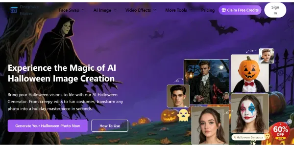 AI Halloween DeepFake Generator
