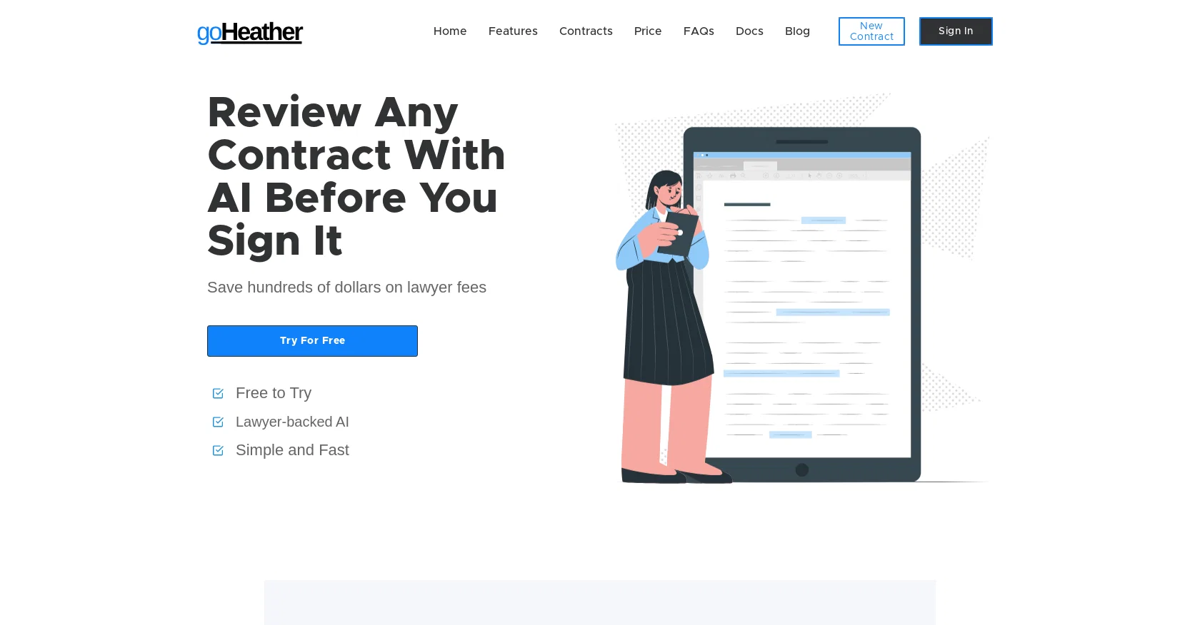 goHeather website
