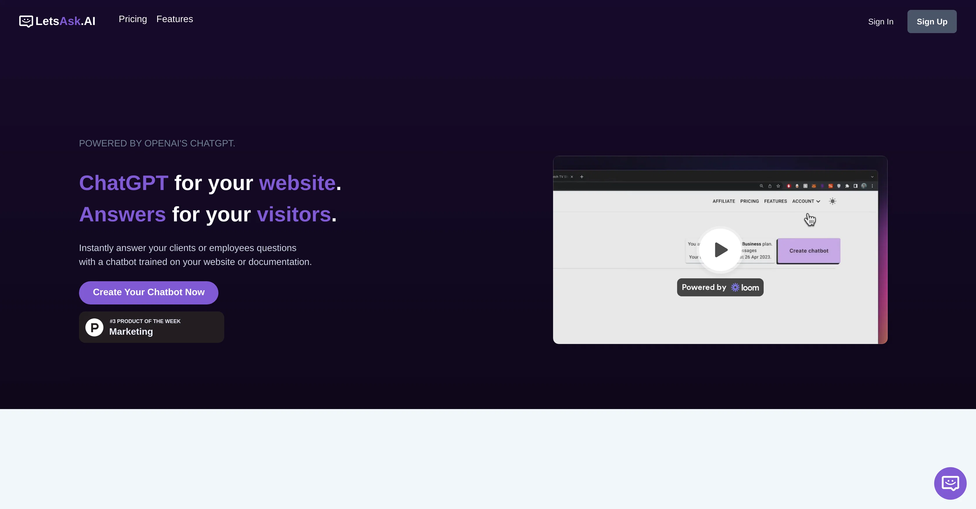 LetsAsk website