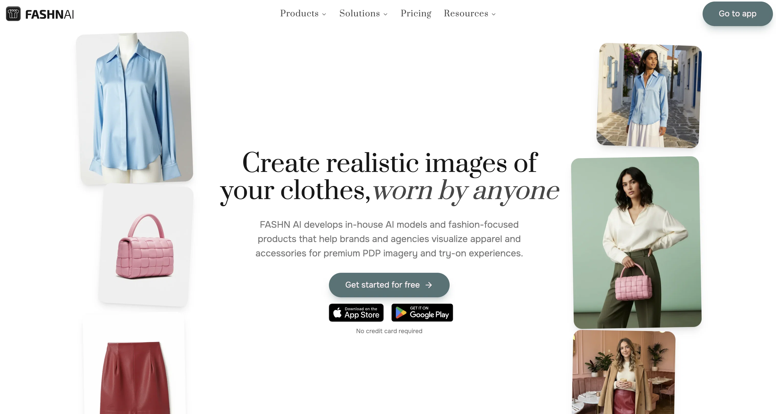 FASHN Virtual Try-On website
