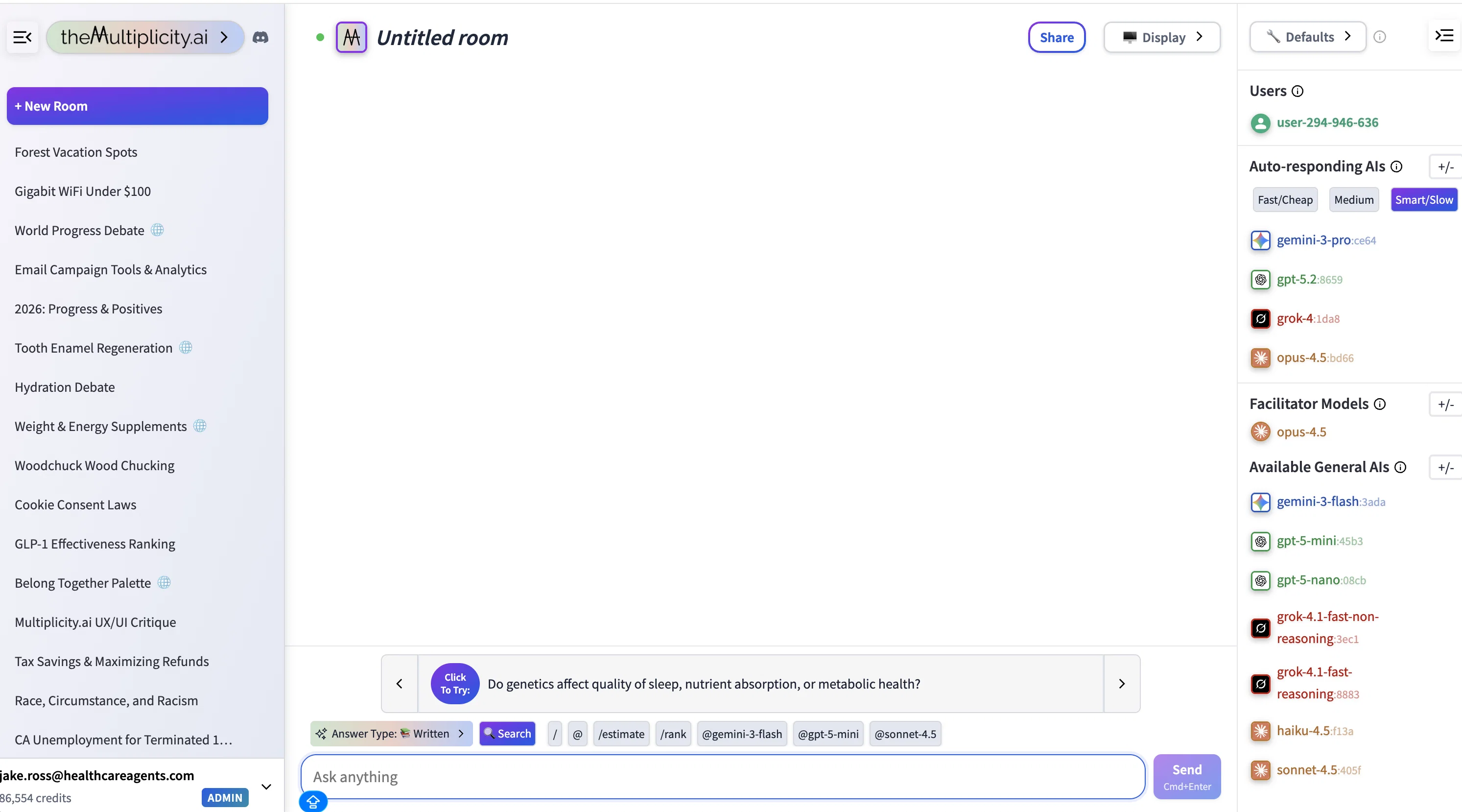 theMultiplicity.ai website