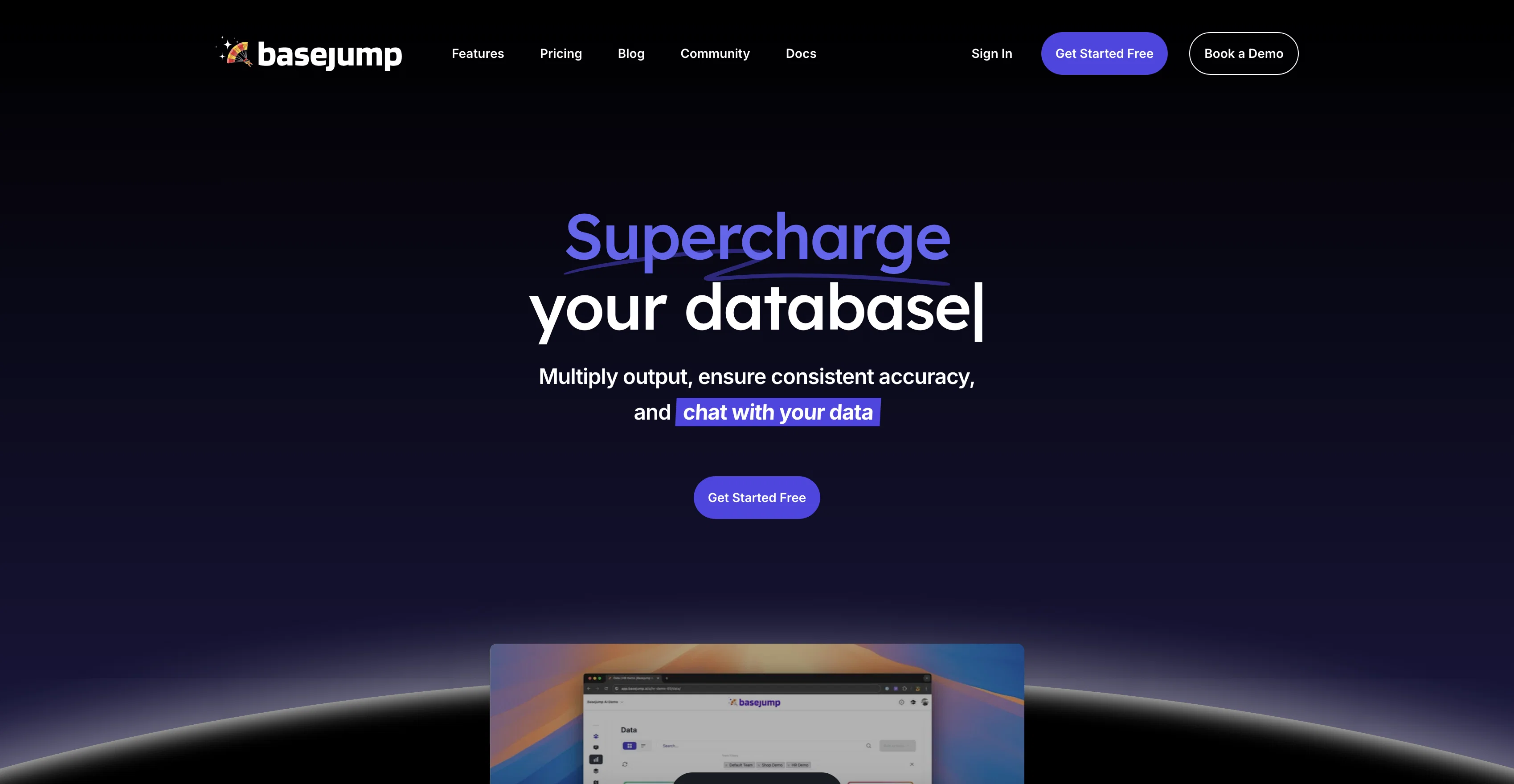 Basejump website
