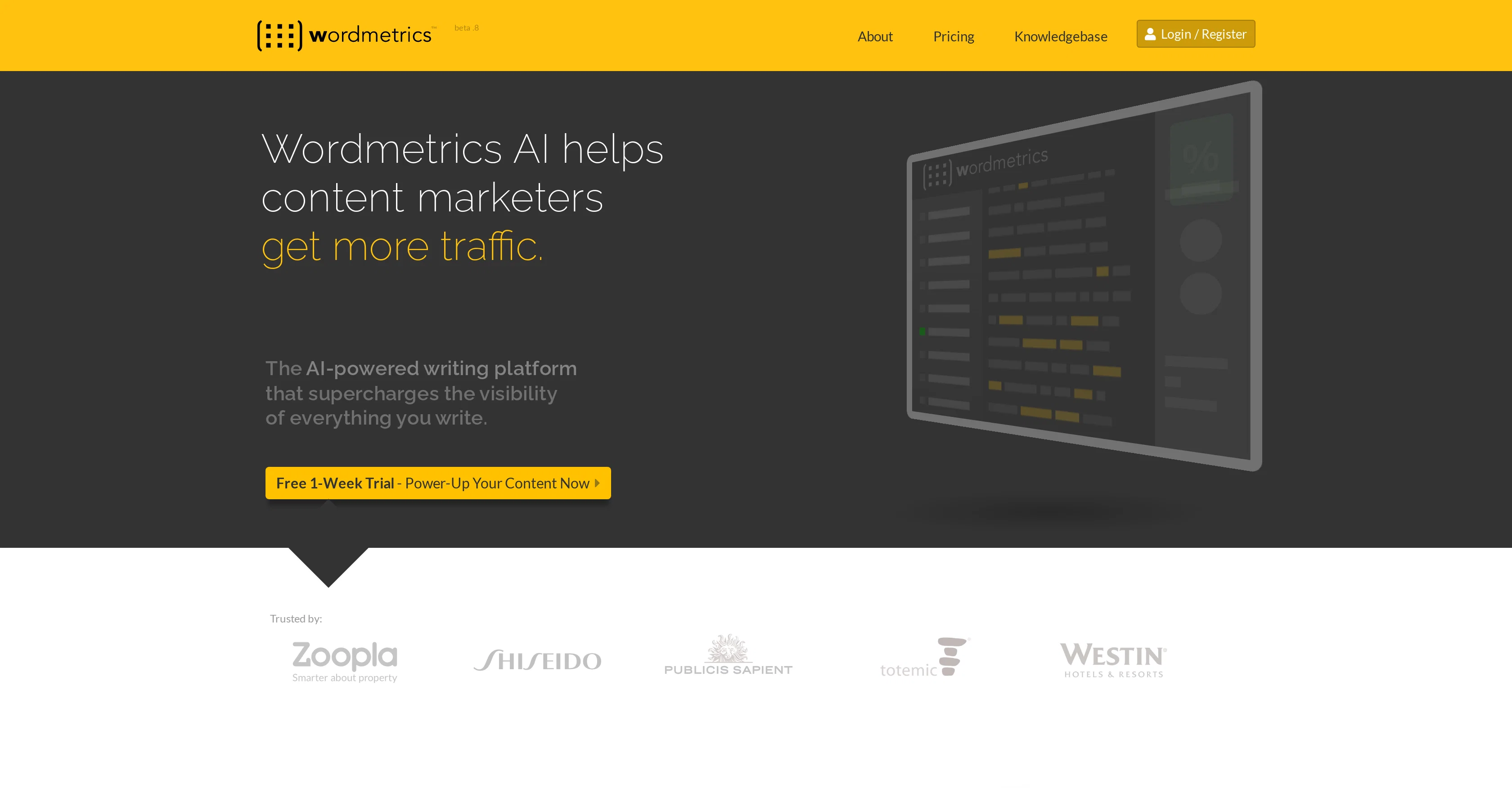 Wordmetrics website