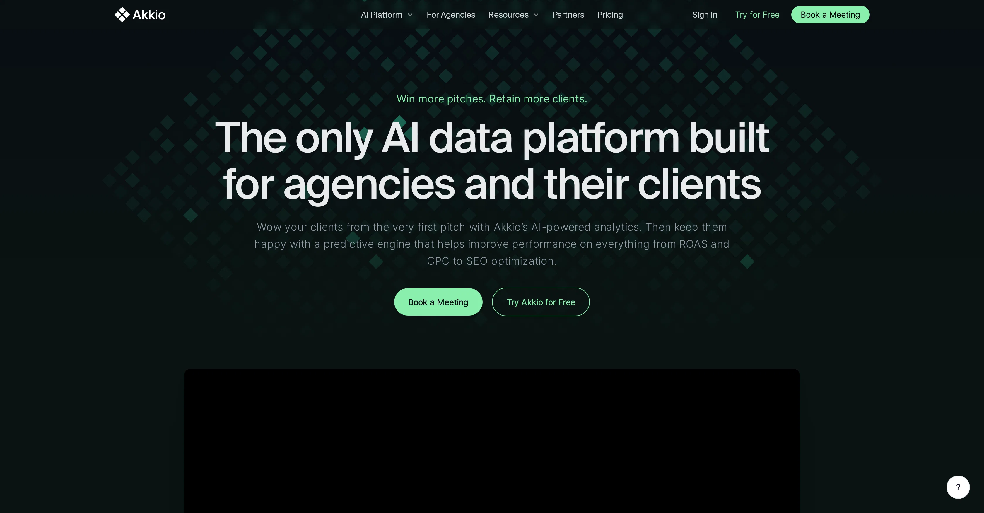 Akkio website