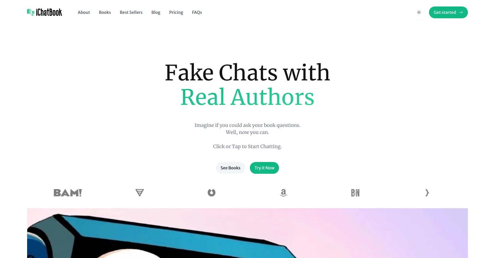 iChatBook website