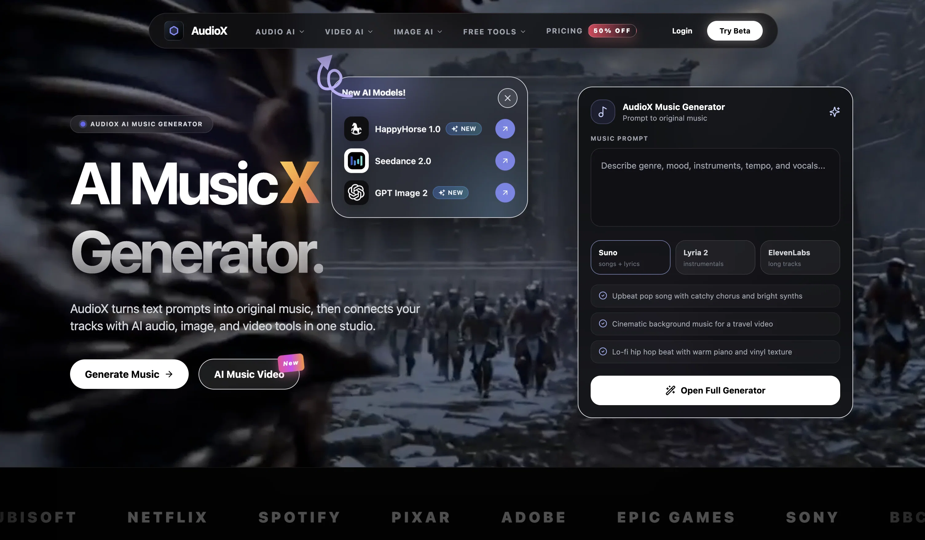 MMAudio Pro website