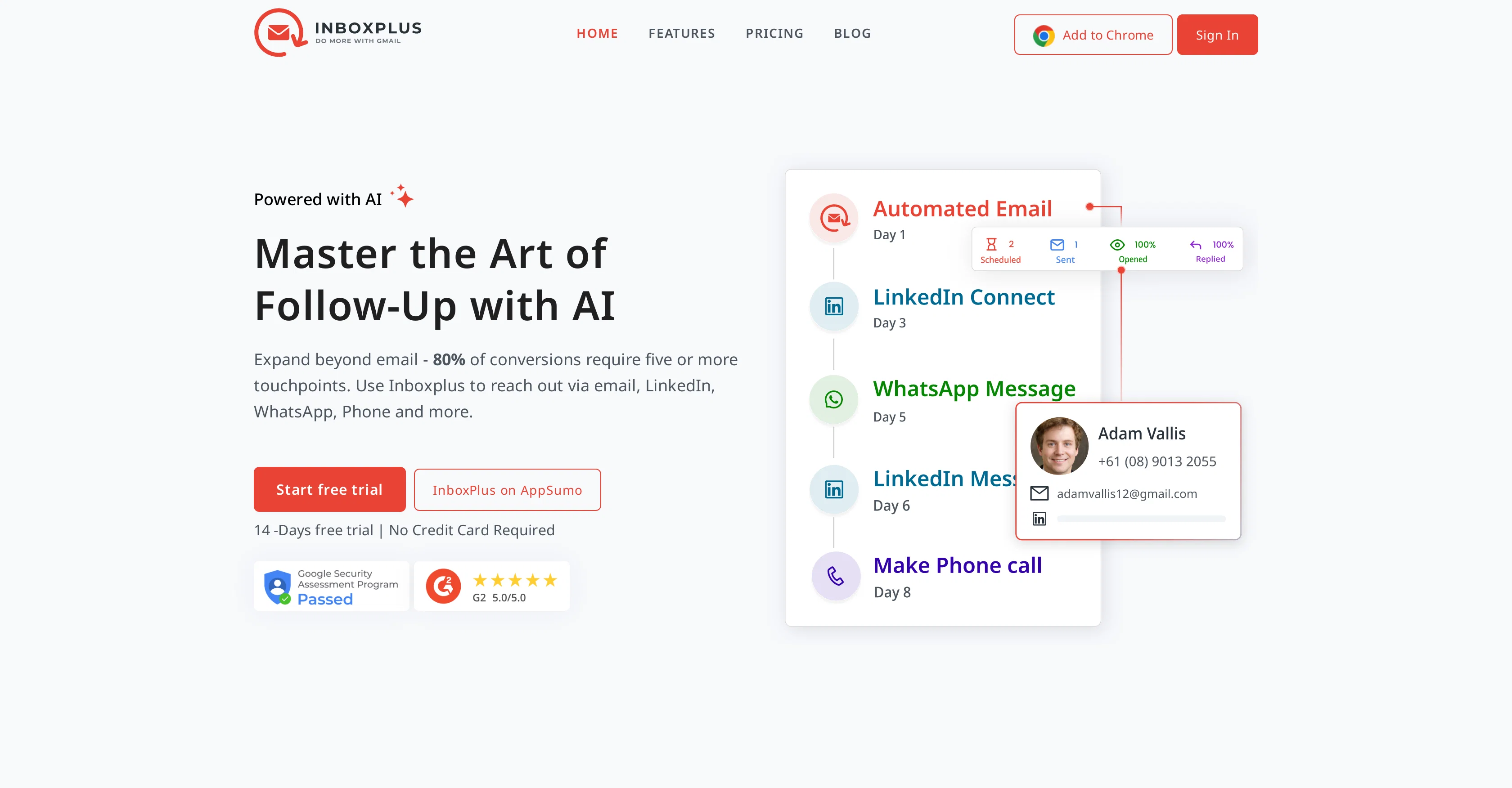 InboxPlus website