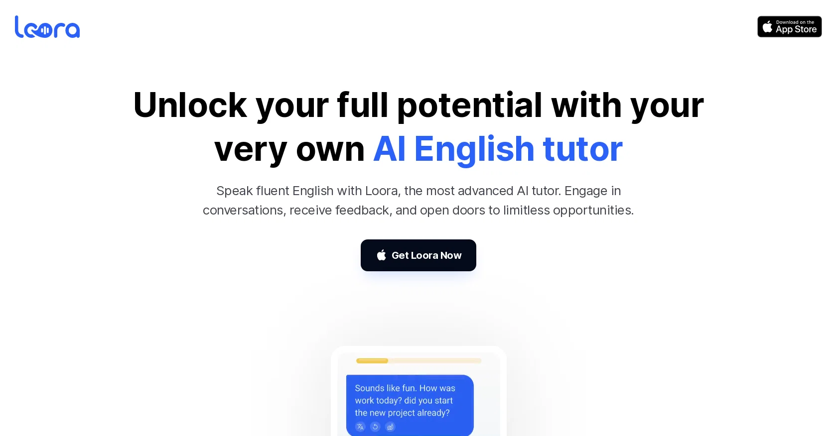 Loora website