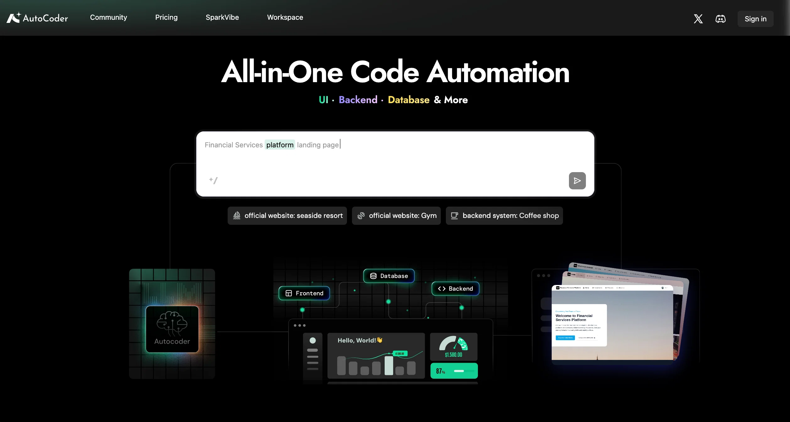 Autocoder.cc website