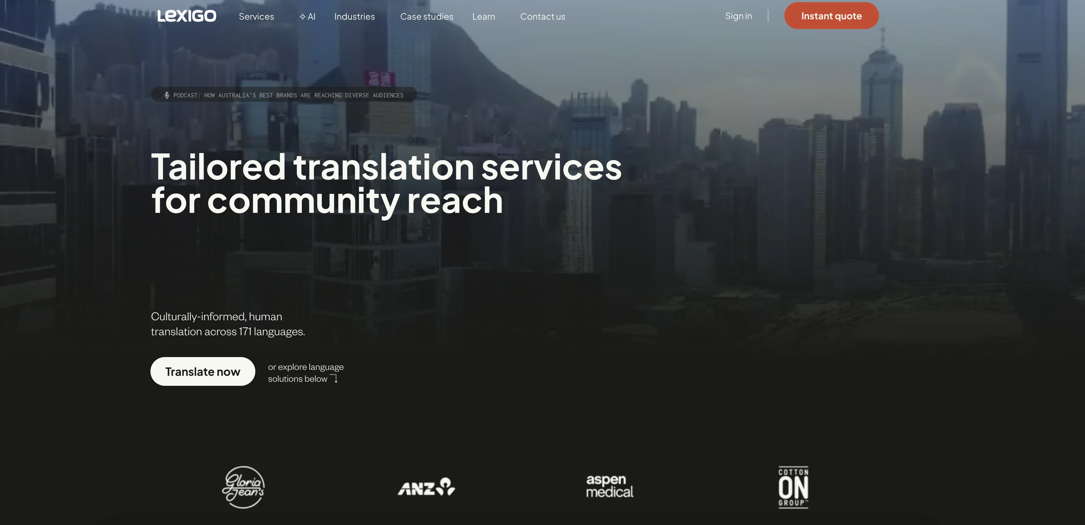LEXIGO AI website