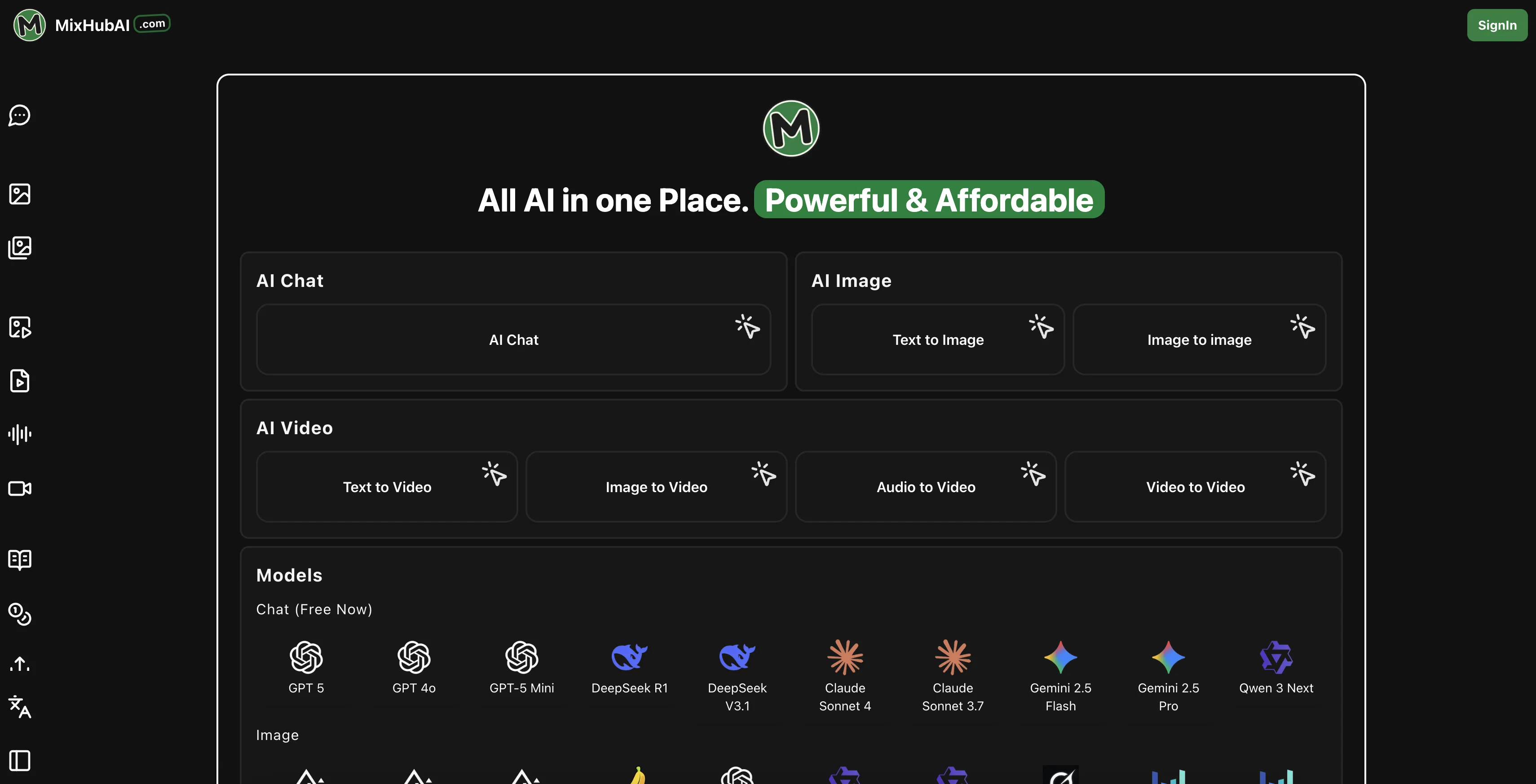 MixHub AI | Image to Video website