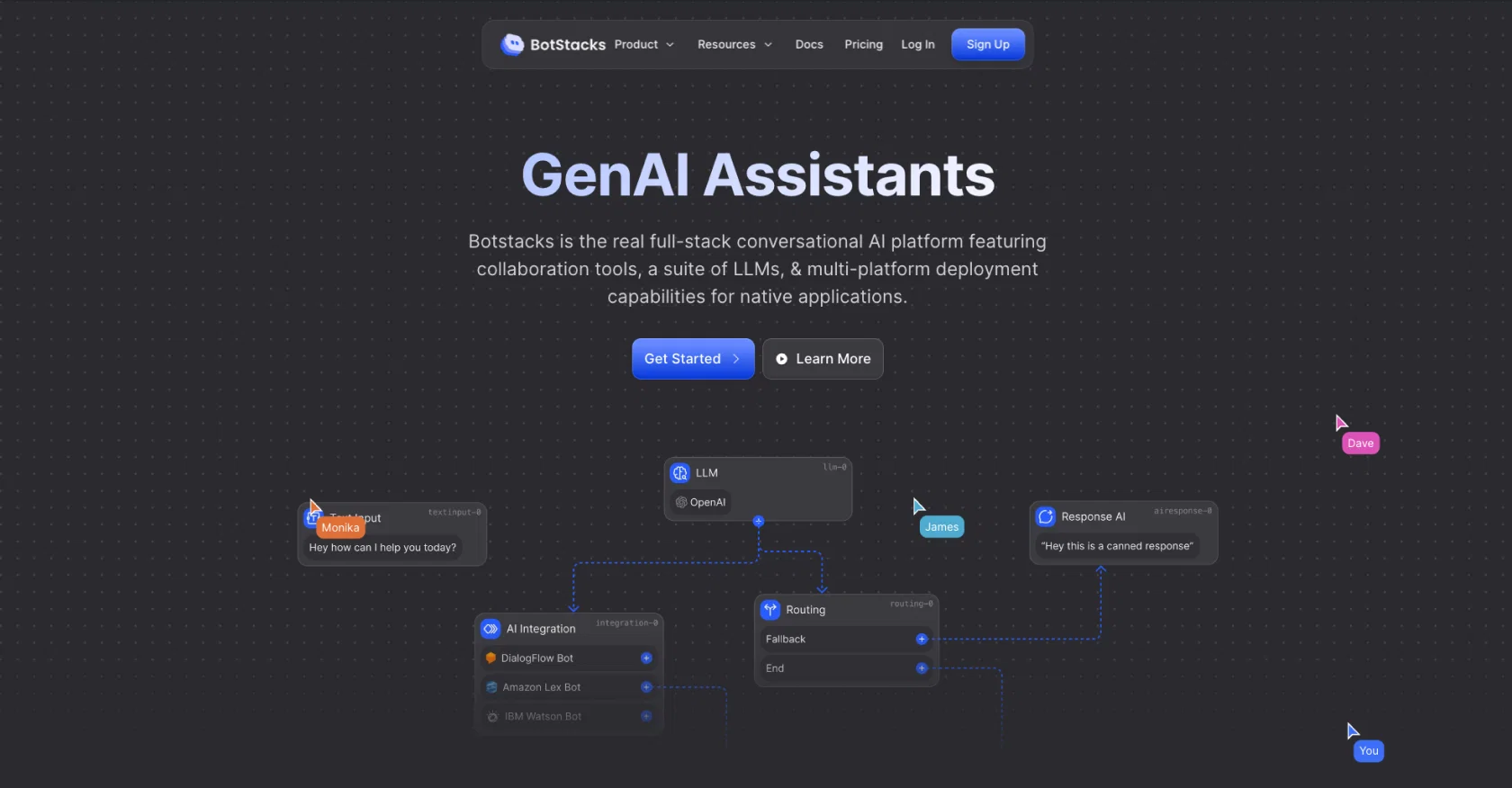 BotStacks website