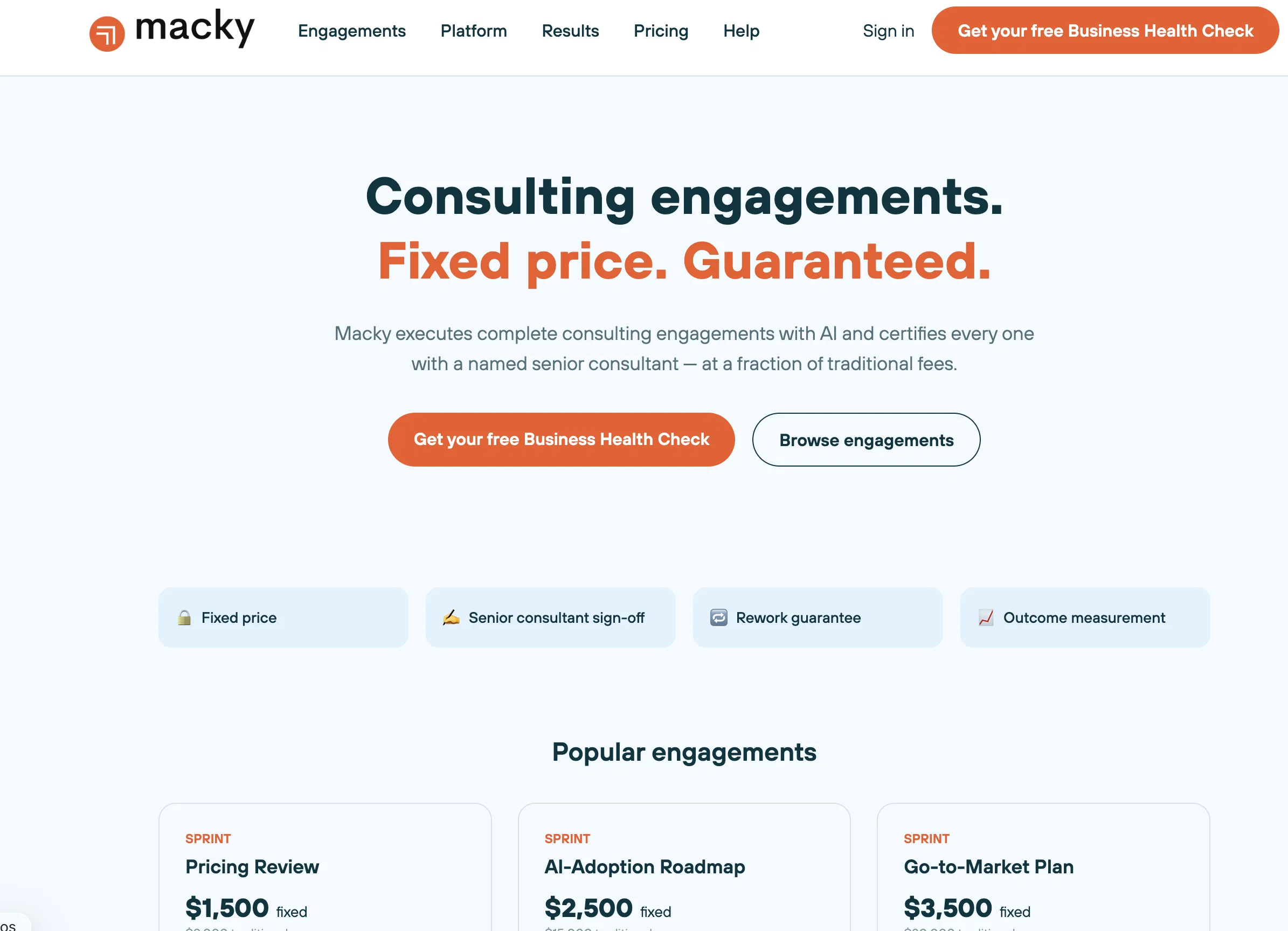Macky website