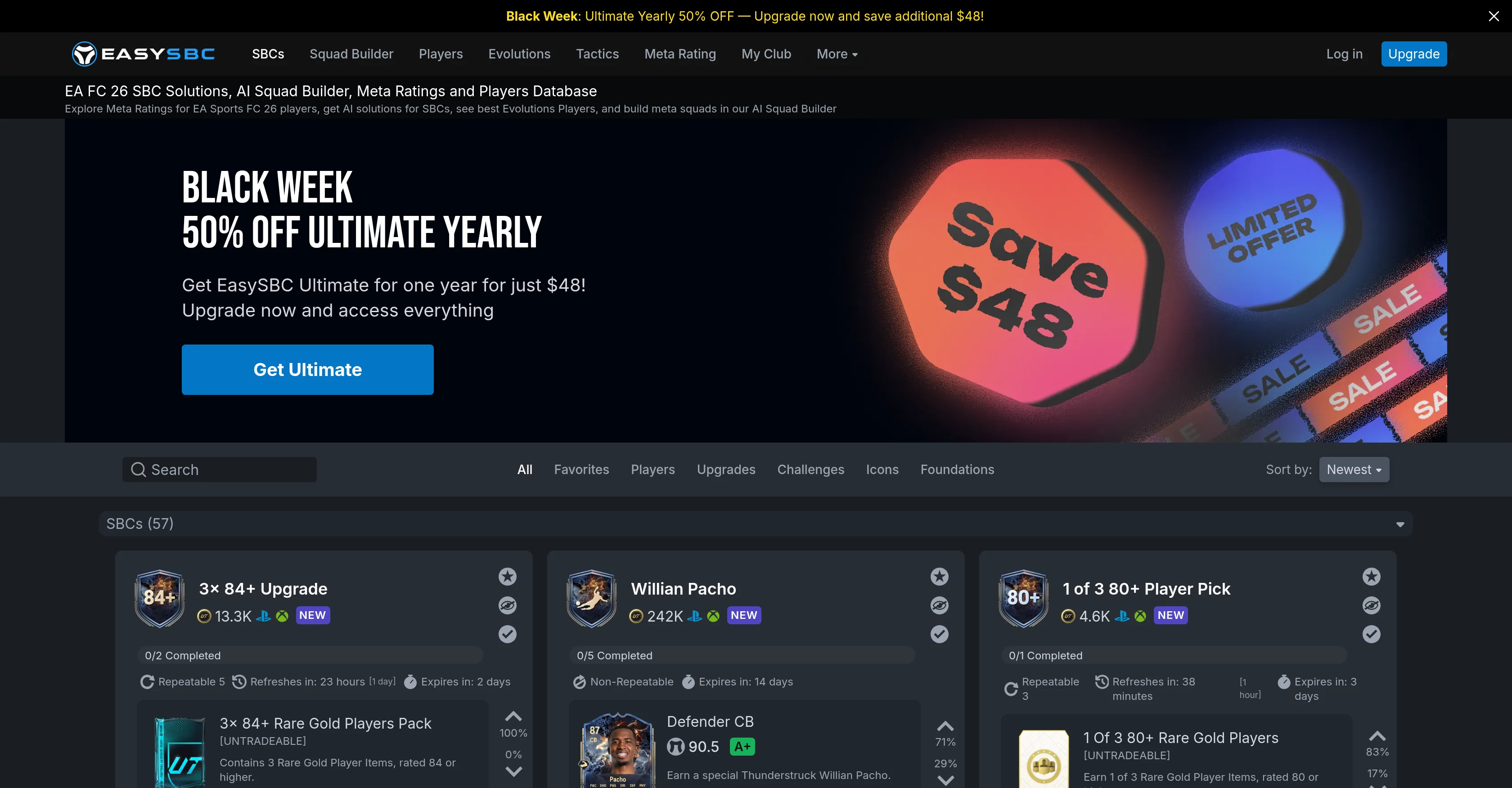 EasySBC website