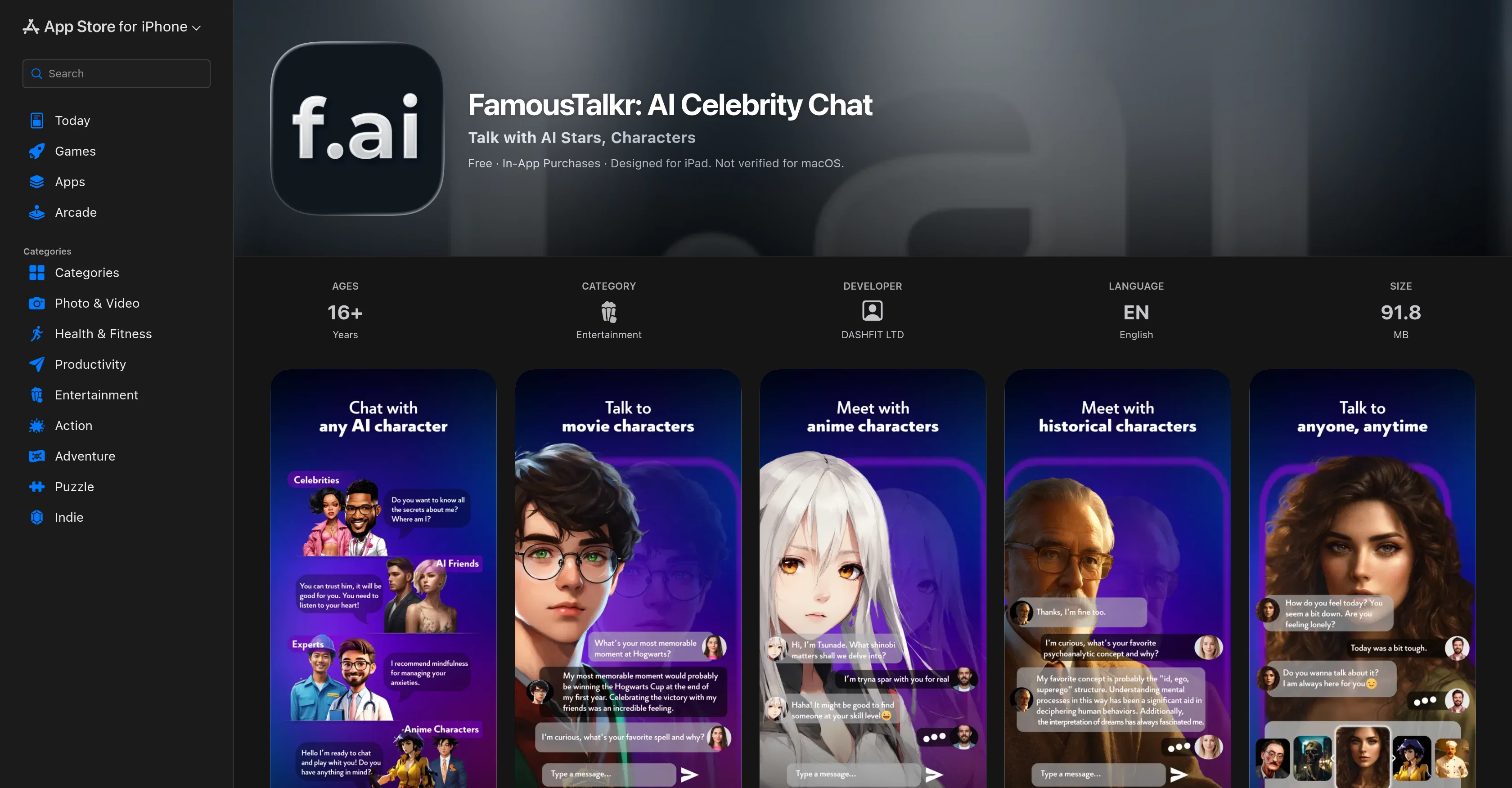 FamousTalkr website