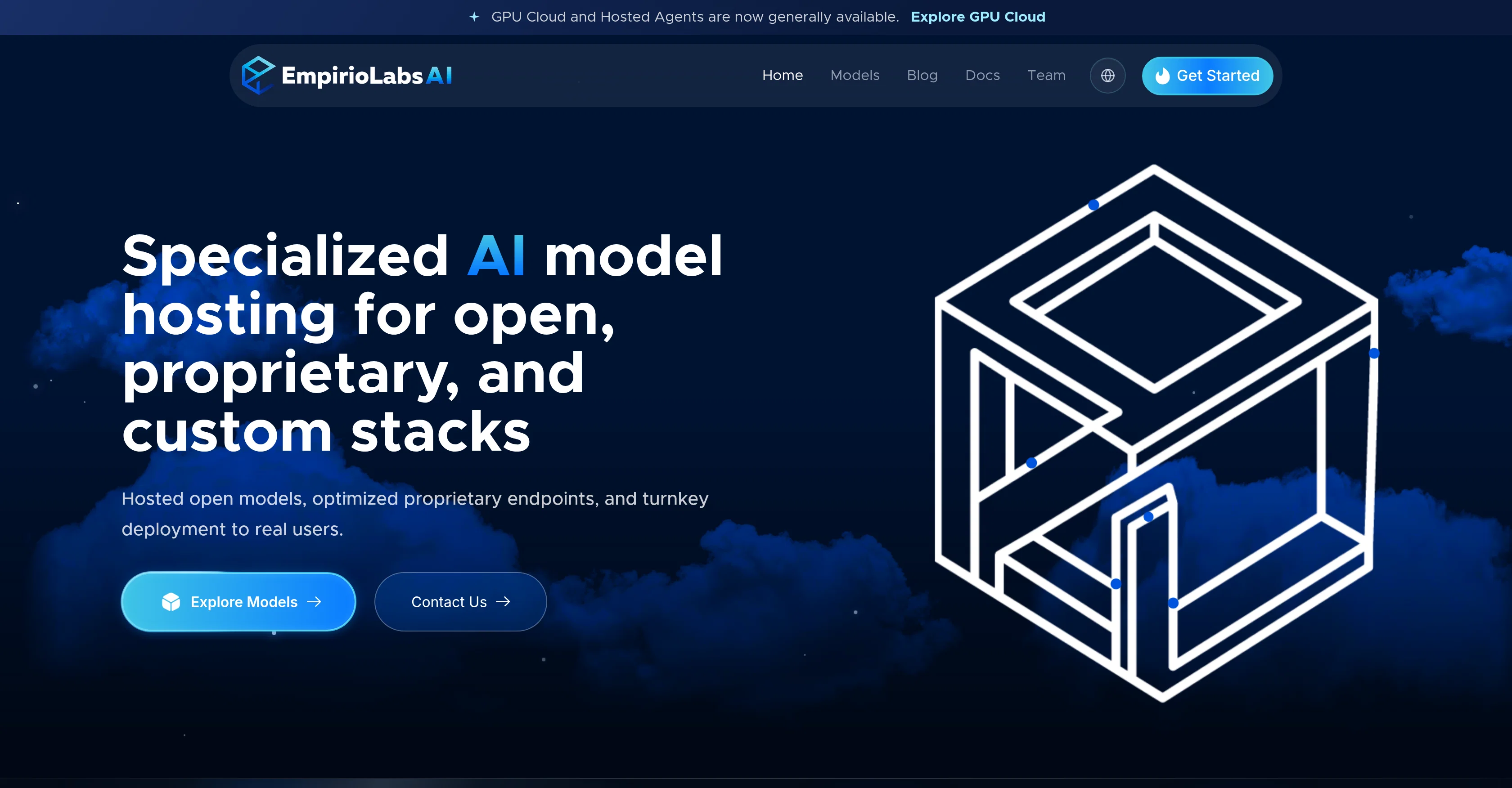 EmpirioLabs AI website