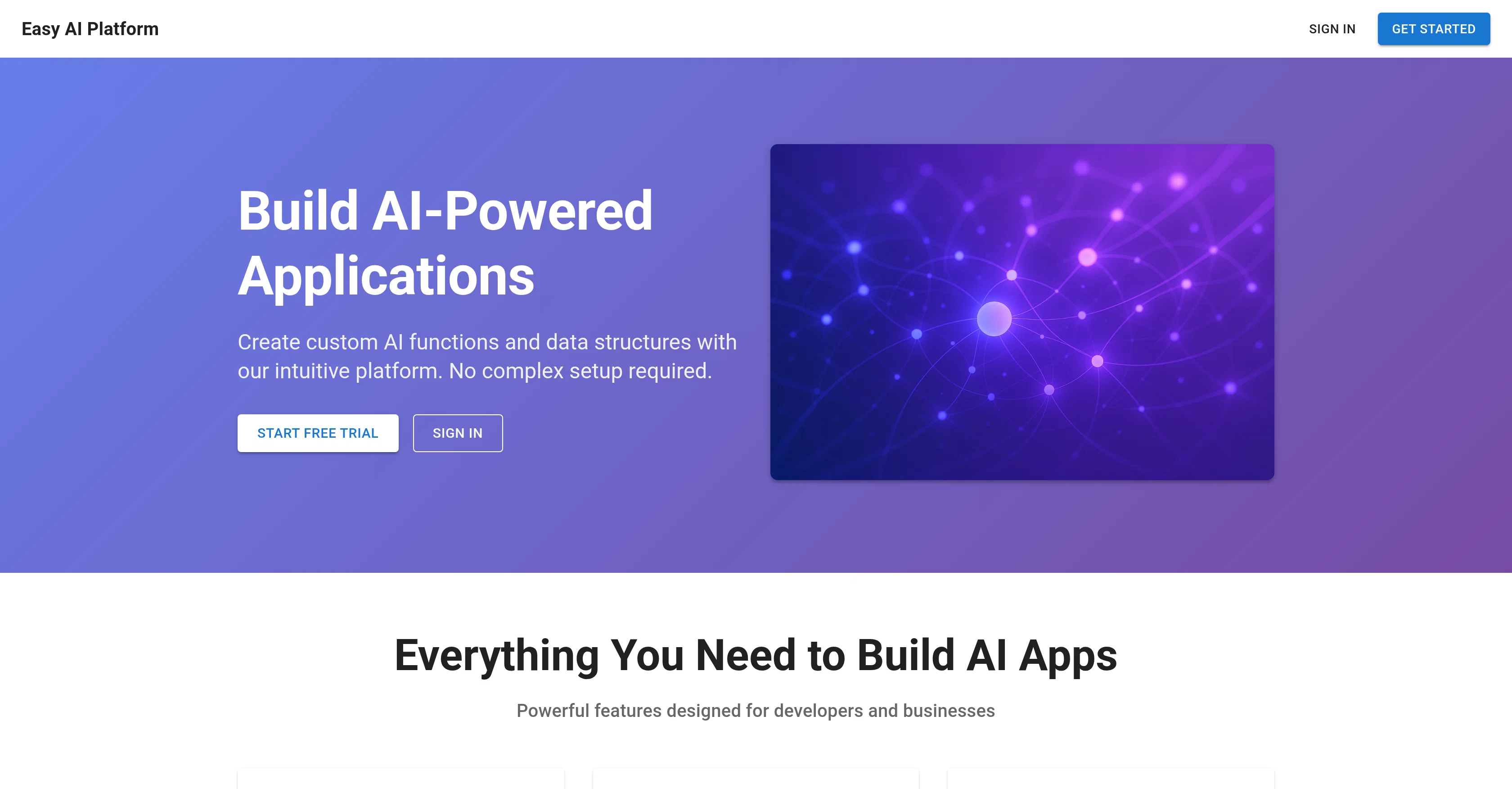 EasyAI – AI Flow - No Code Content (Video/Image) Ge... website