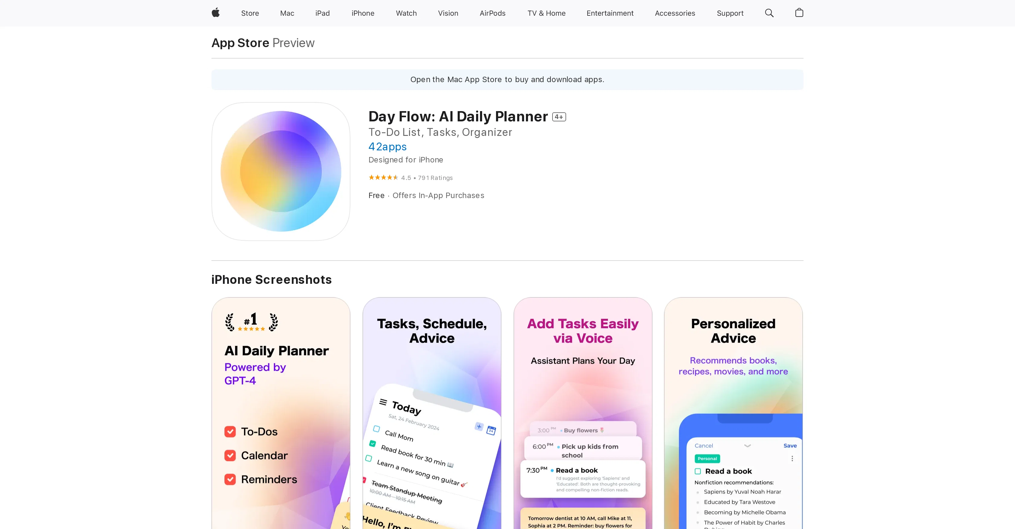 Day Flow website