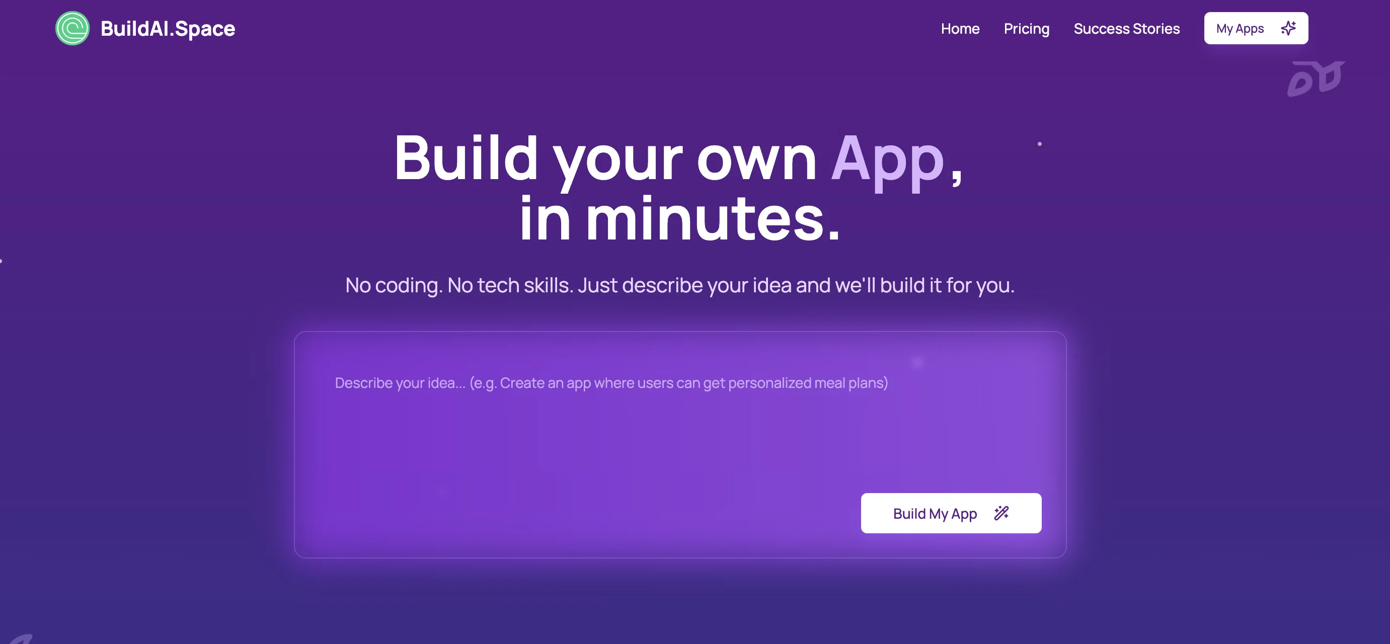 BuildAI.Space website