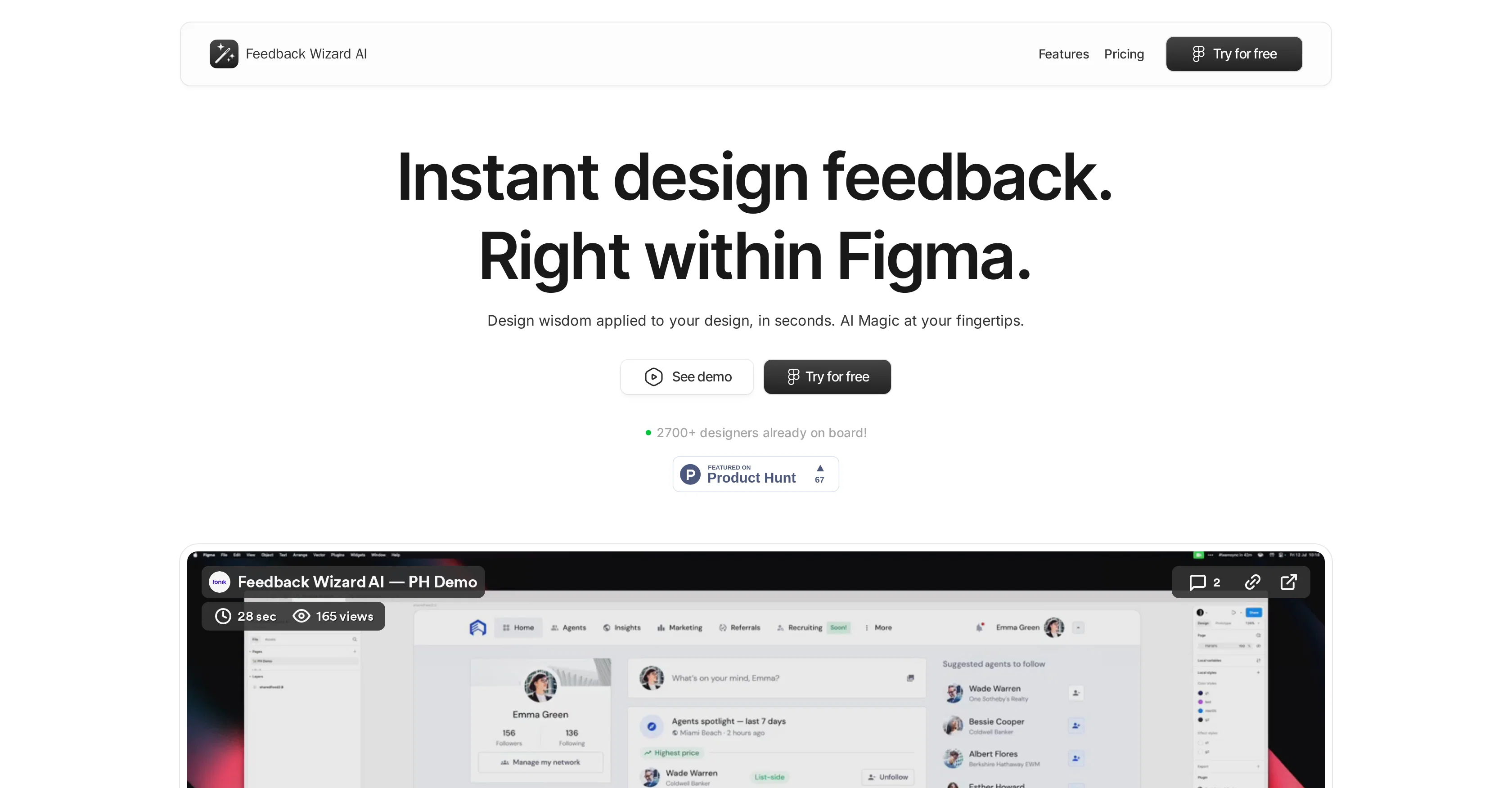 Feedback Wizard website