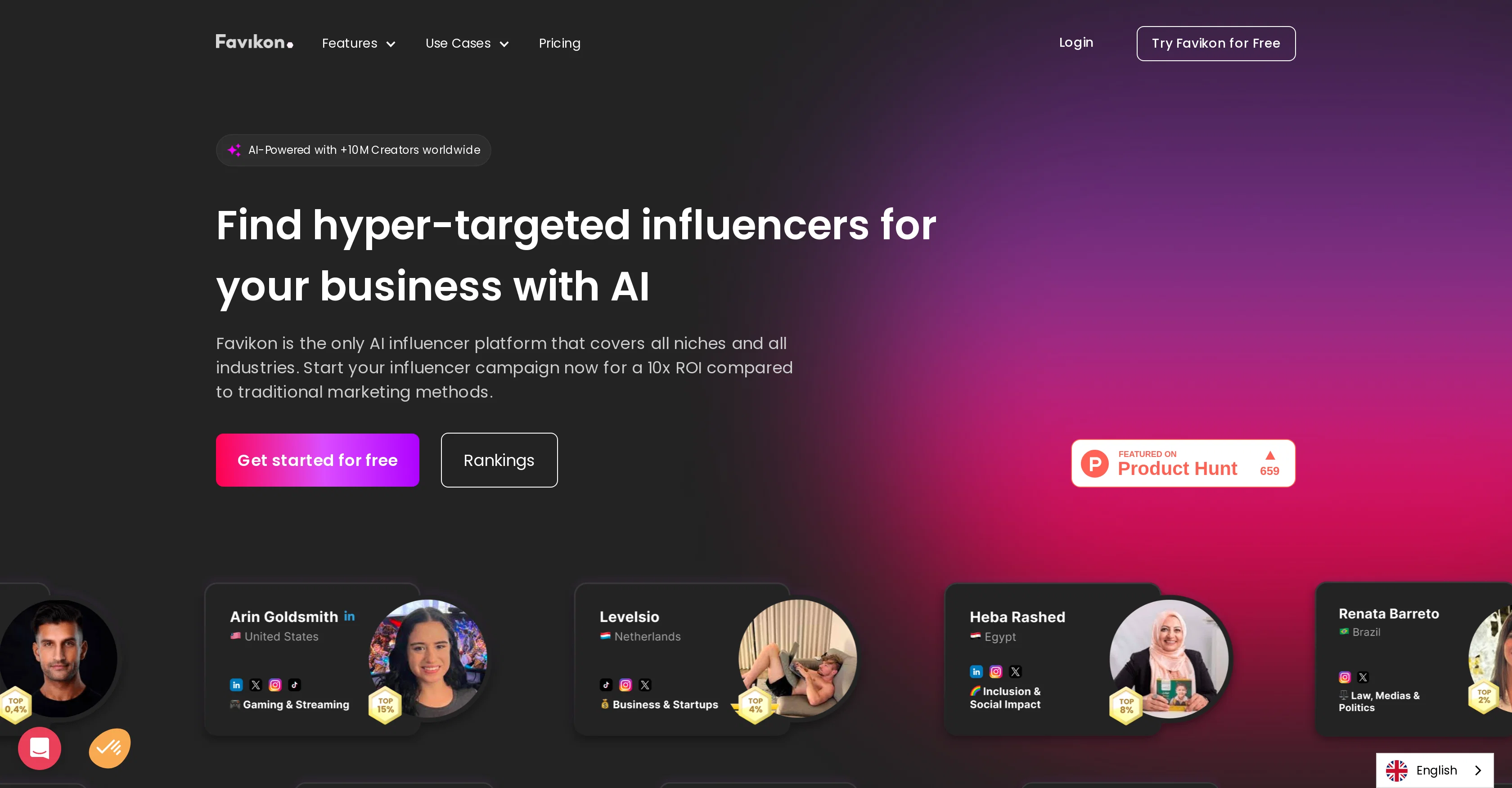 Favikon website