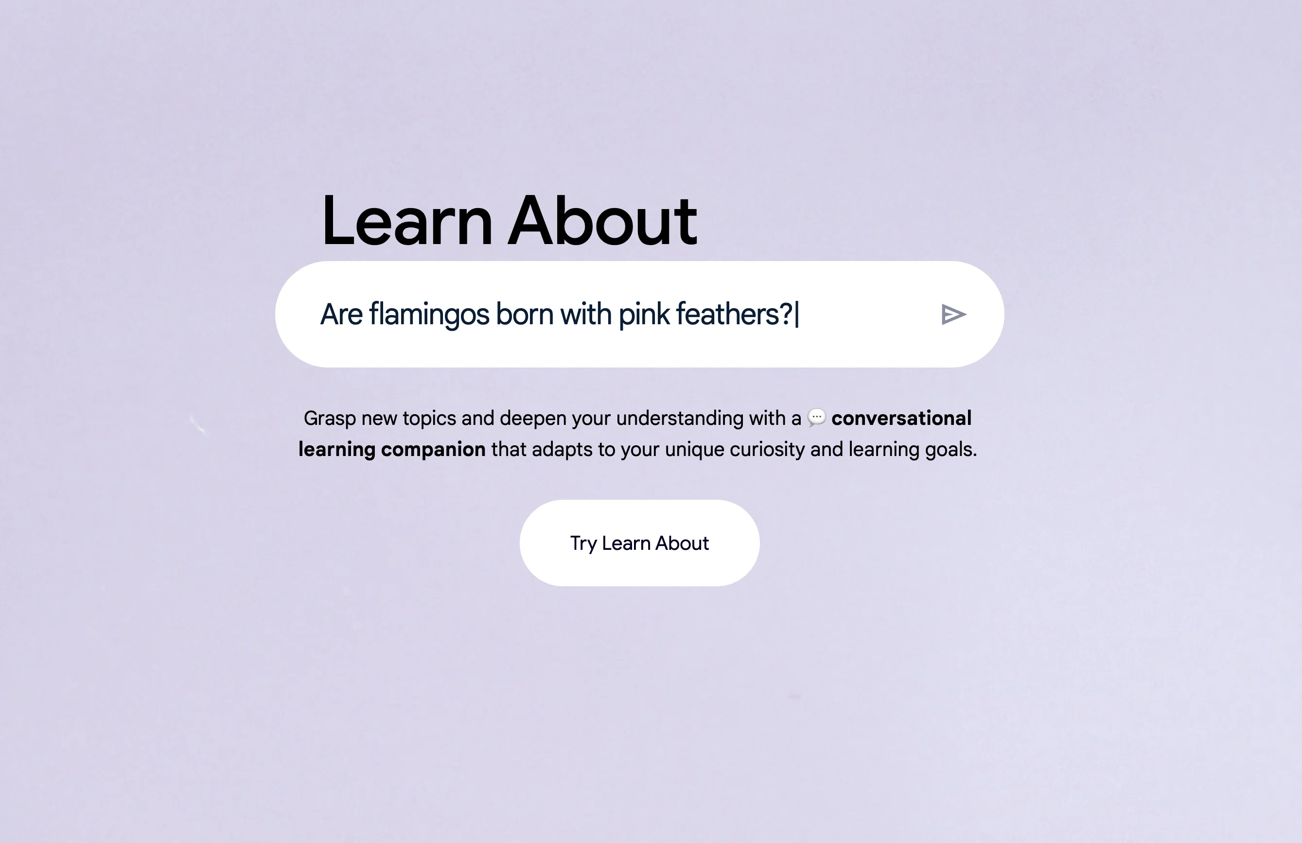 Google Learn About website